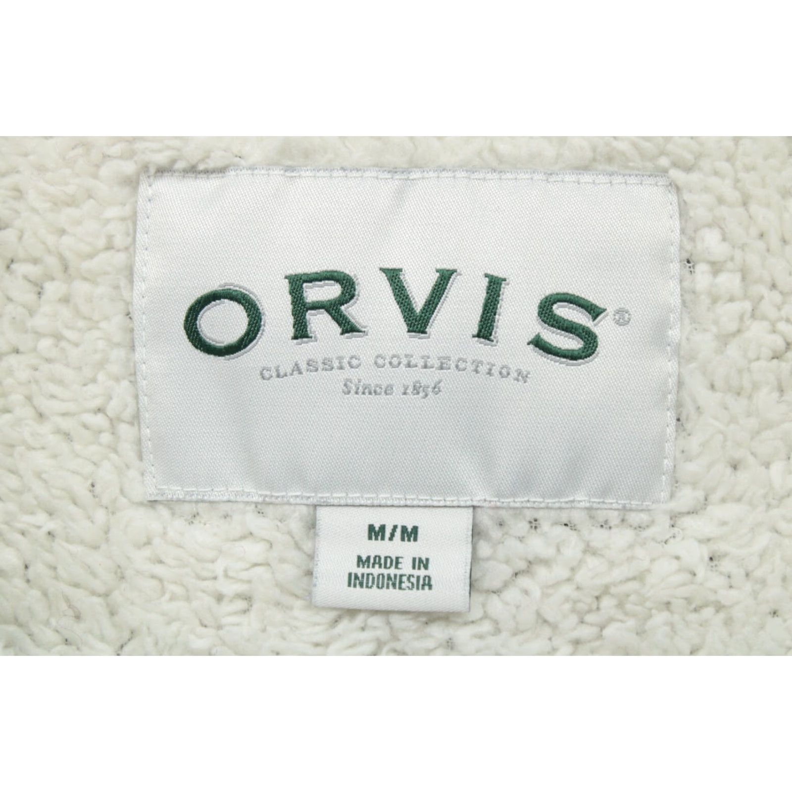 Orvis Orvis XL Blue Quarter Zip Pullover Sweater Men’s Classic Collection Sherpa Lined Knit Pullover 1/4 Zip Heavyweight Pockets Mock Neck Button? Size US M / EU 48-50 / 2 - 7 Thumbnail