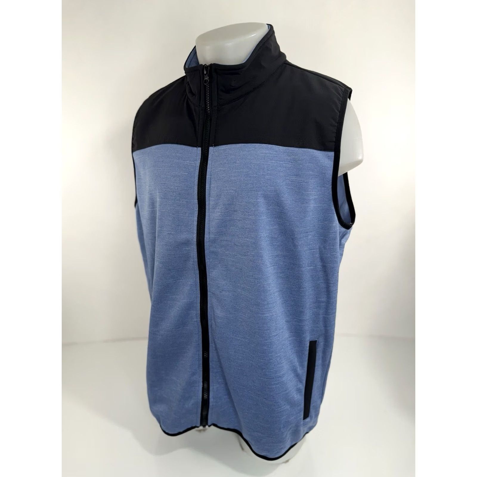 Vintage Criquet Austin - NEW w TAG - Full Zip XL Performance Vest Shirt Mens XL Blue vest Full Zip Performance CQ45 Size US XXL / EU 58 / 5 - 2 Thumbnail