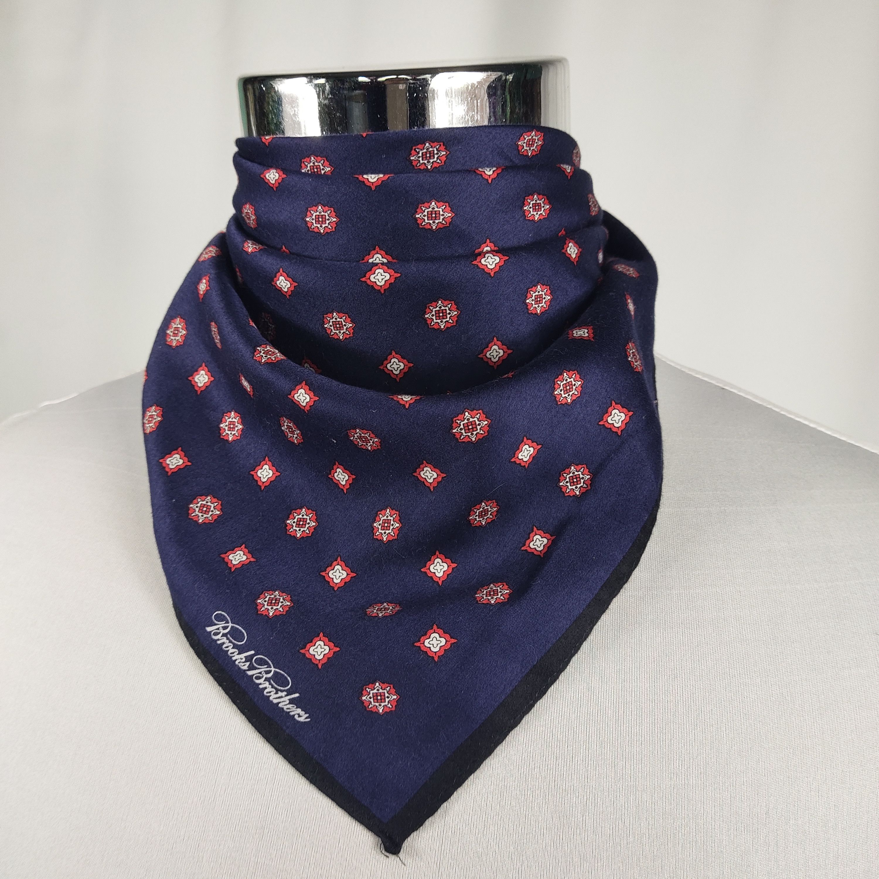 Brooks Brothers × Vintage Brooks Brothers Handkerchief / Neckerchief / Bandana Size ONE SIZE - 1 Thumbnail