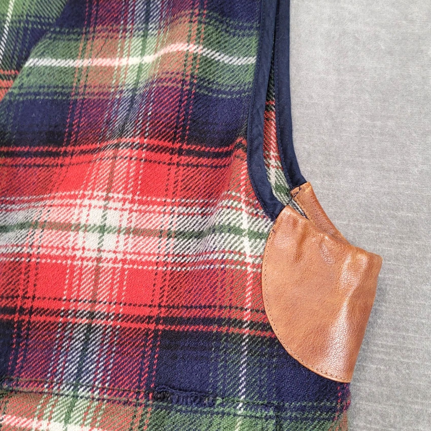 Vintage VINTAGE Limited America Womens Vest Plaid Wool Leather Accent Size M Medium Size M / US 6-8 / IT 42-44 - 6 Thumbnail
