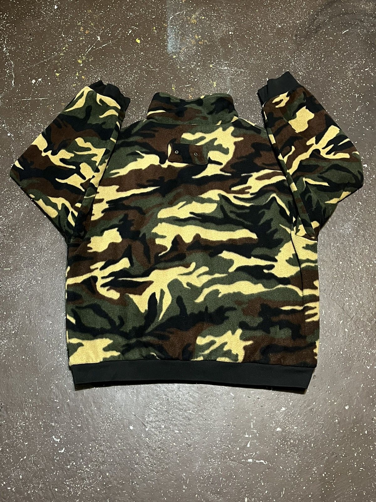 Vintage Vintage Northwest Territory Camo Fleece Button/Zip up Size US XXL / EU 58 / 5 - 2 Thumbnail