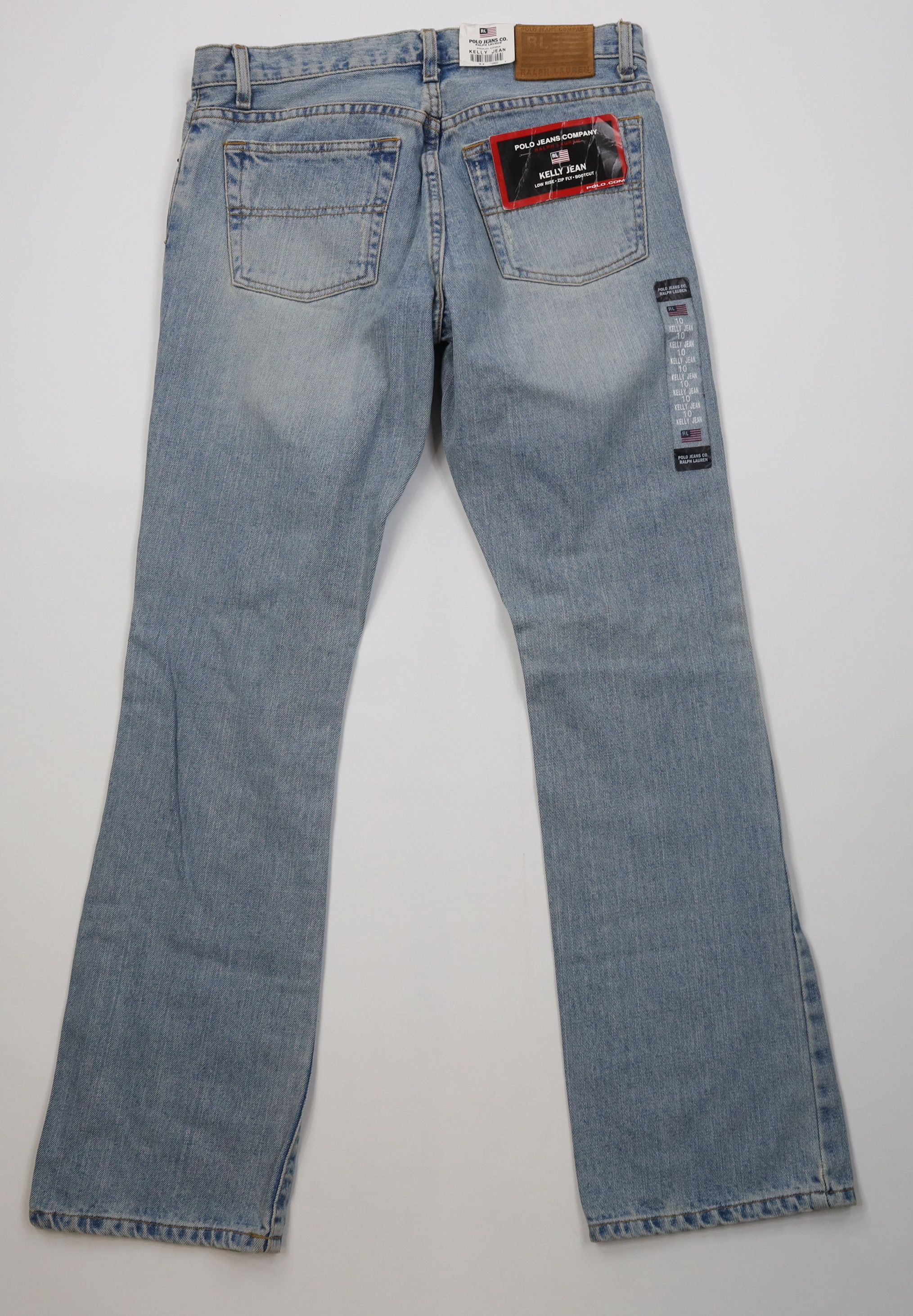 Ralph Lauren Deadstock Vintage 90s Y2K Ralph Lauren Low Bootcut Jeans Size 32" / US 10 / IT 46 - 11 Thumbnail