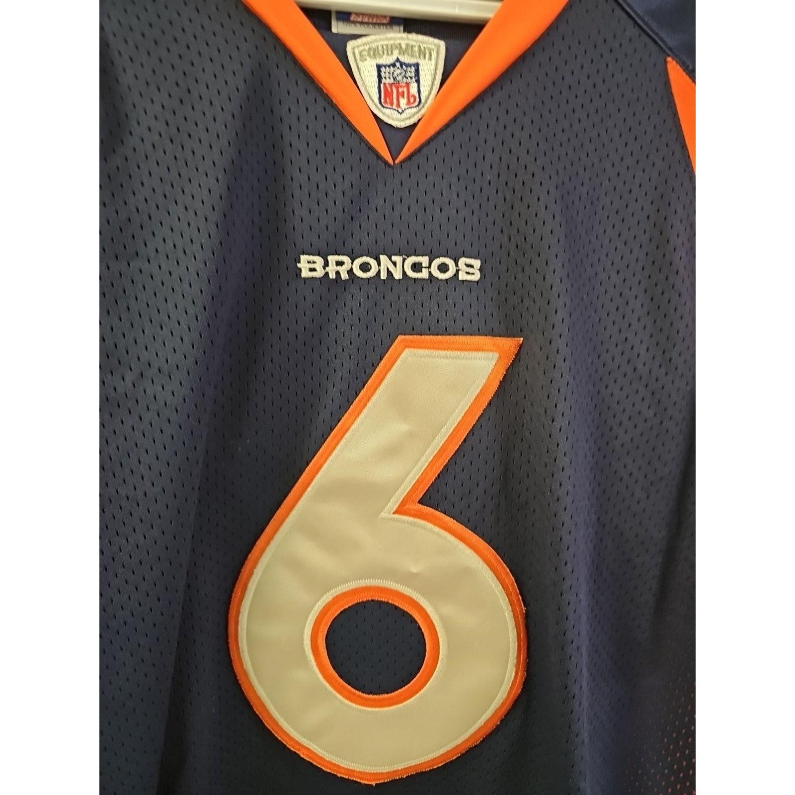 Reebok Reebok On Field NFL Denver Broncos Jay Cutler Jersey Sz 50 Size US XXL / EU 58 / 5 - 2 Thumbnail