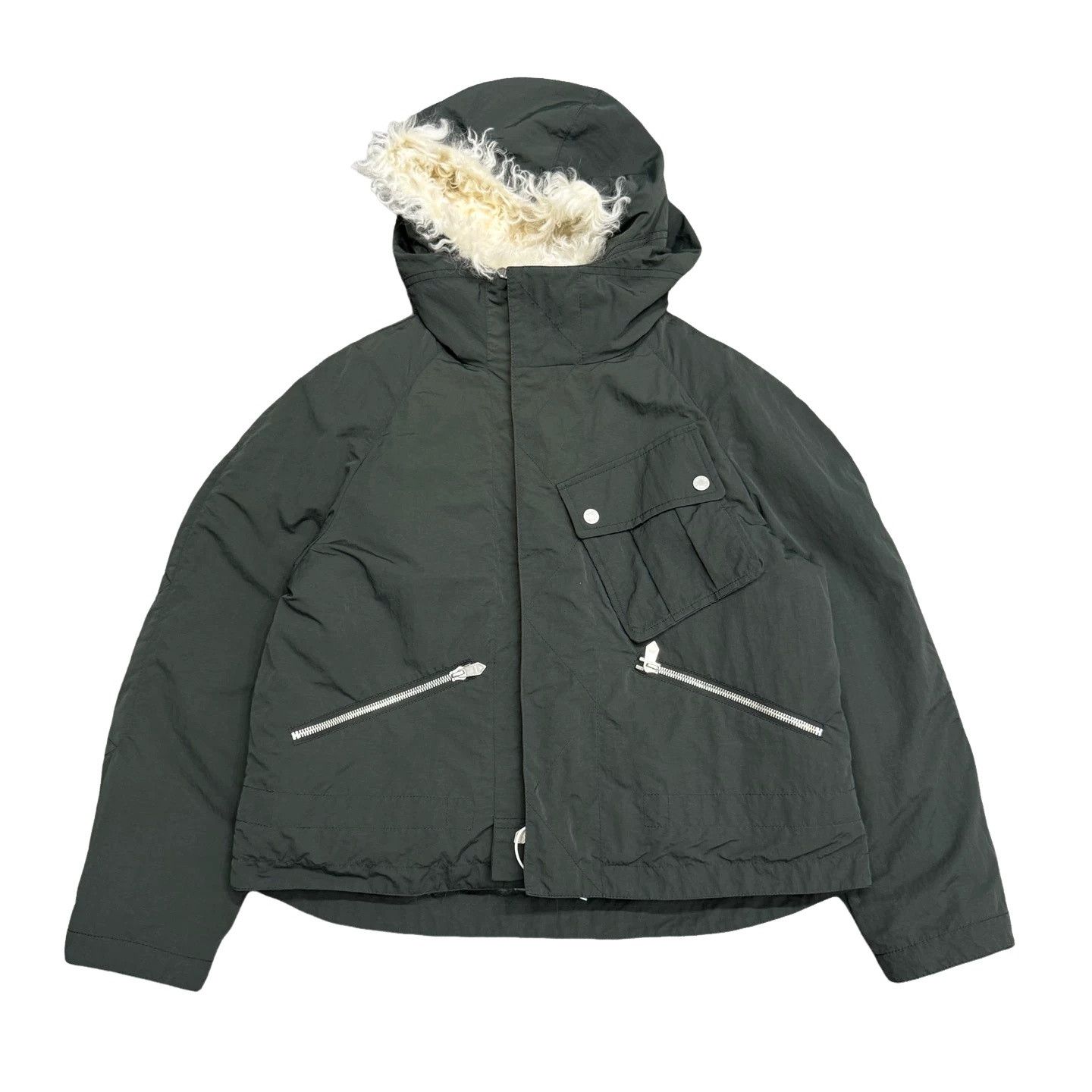 Hermes Hermes Lambfur Lined Hooded Jacket 50 Size US M / EU 48-50 / 2 - 1 Thumbnail