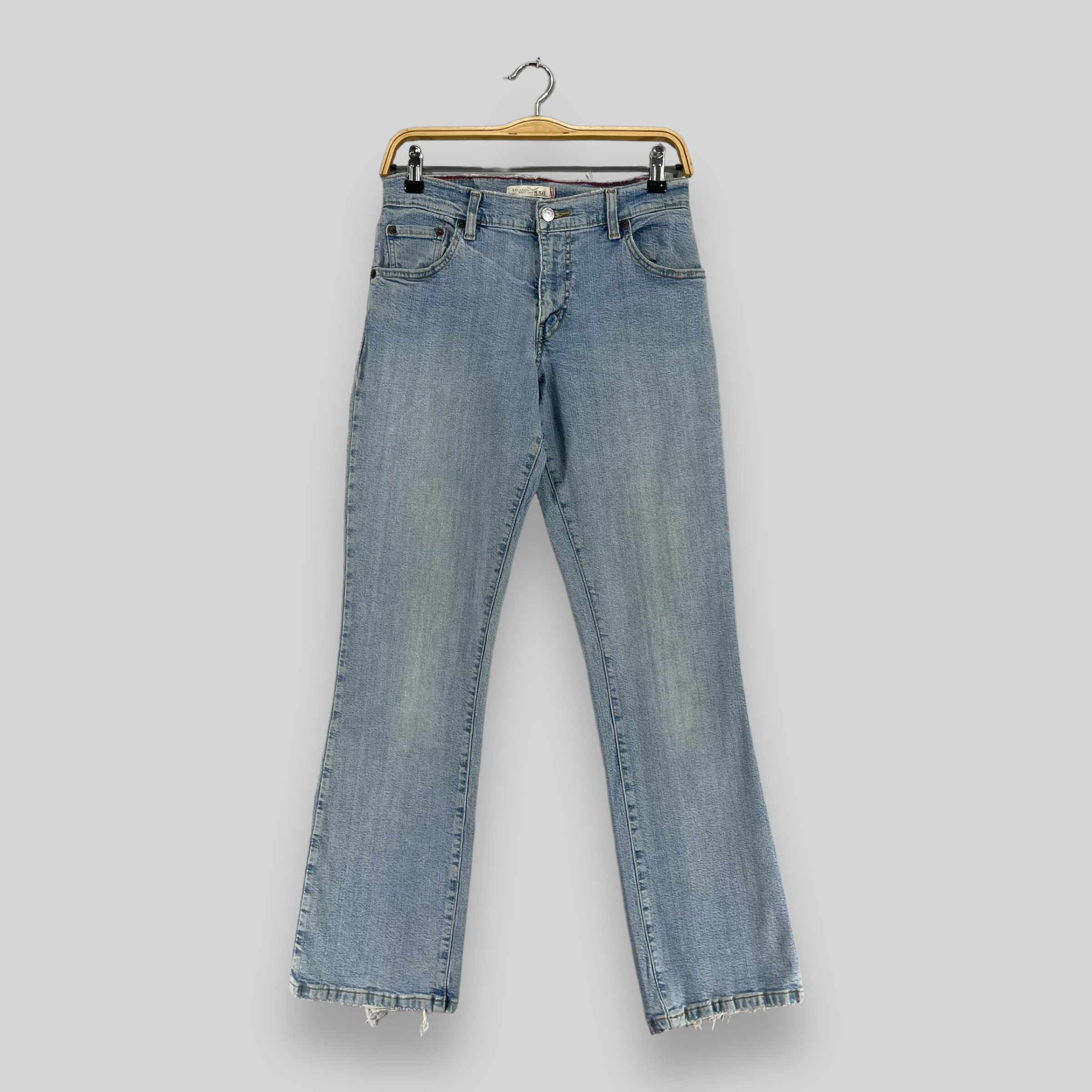 Levi's × Vintage Size 28 Vintage Distressed Levis 550 Relaxed Bootcut Jeans Size 28" / US 6 / IT 42 - 1 Thumbnail