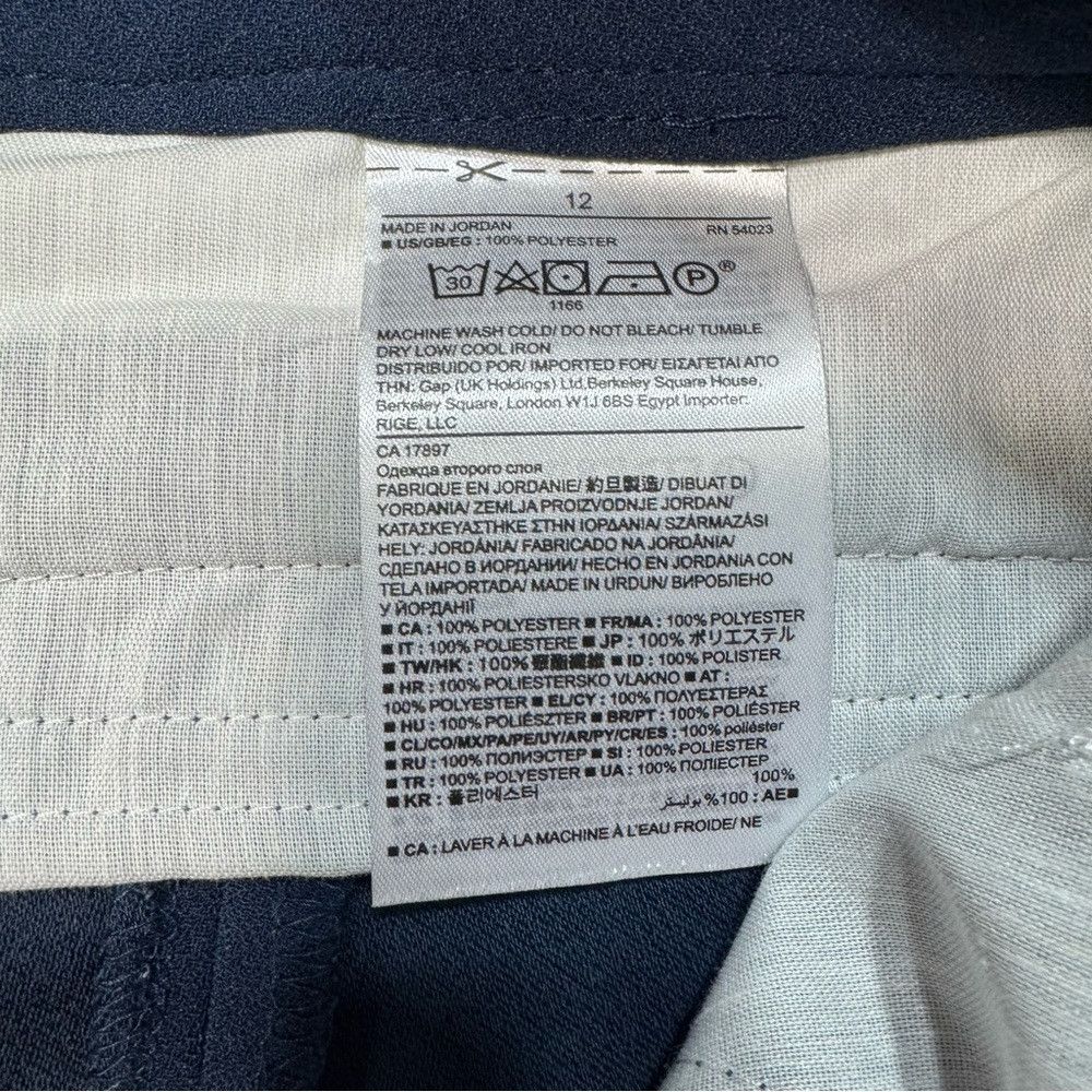 Banana Republic NWT New Banana Republic Colorblock Grey Front Blue Back Cre Size 34" / US 12 / IT 48 - 8 Thumbnail
