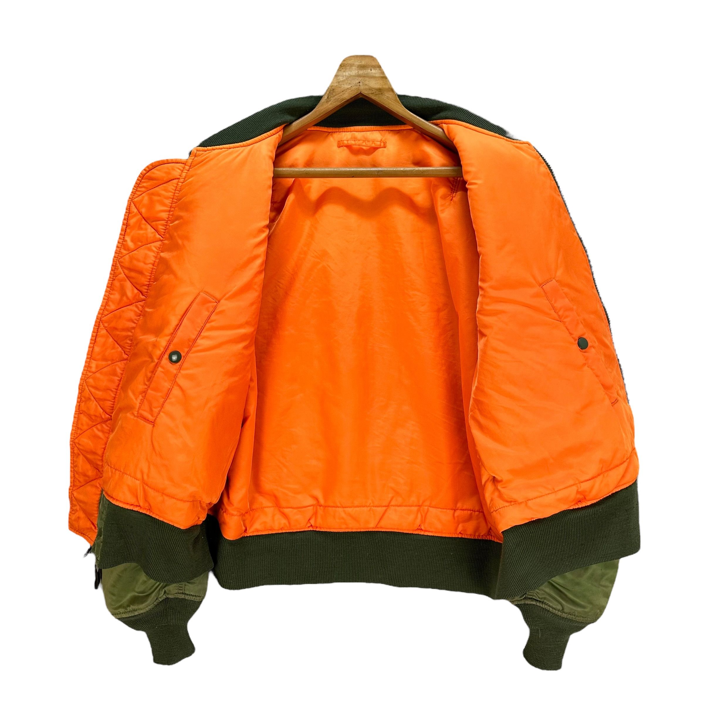 Alpha Industries ALPHA INDUSTRIES Reversible Bomber Jacket #A59-1367 Size US L / EU 52-54 / 3 - 9 Thumbnail