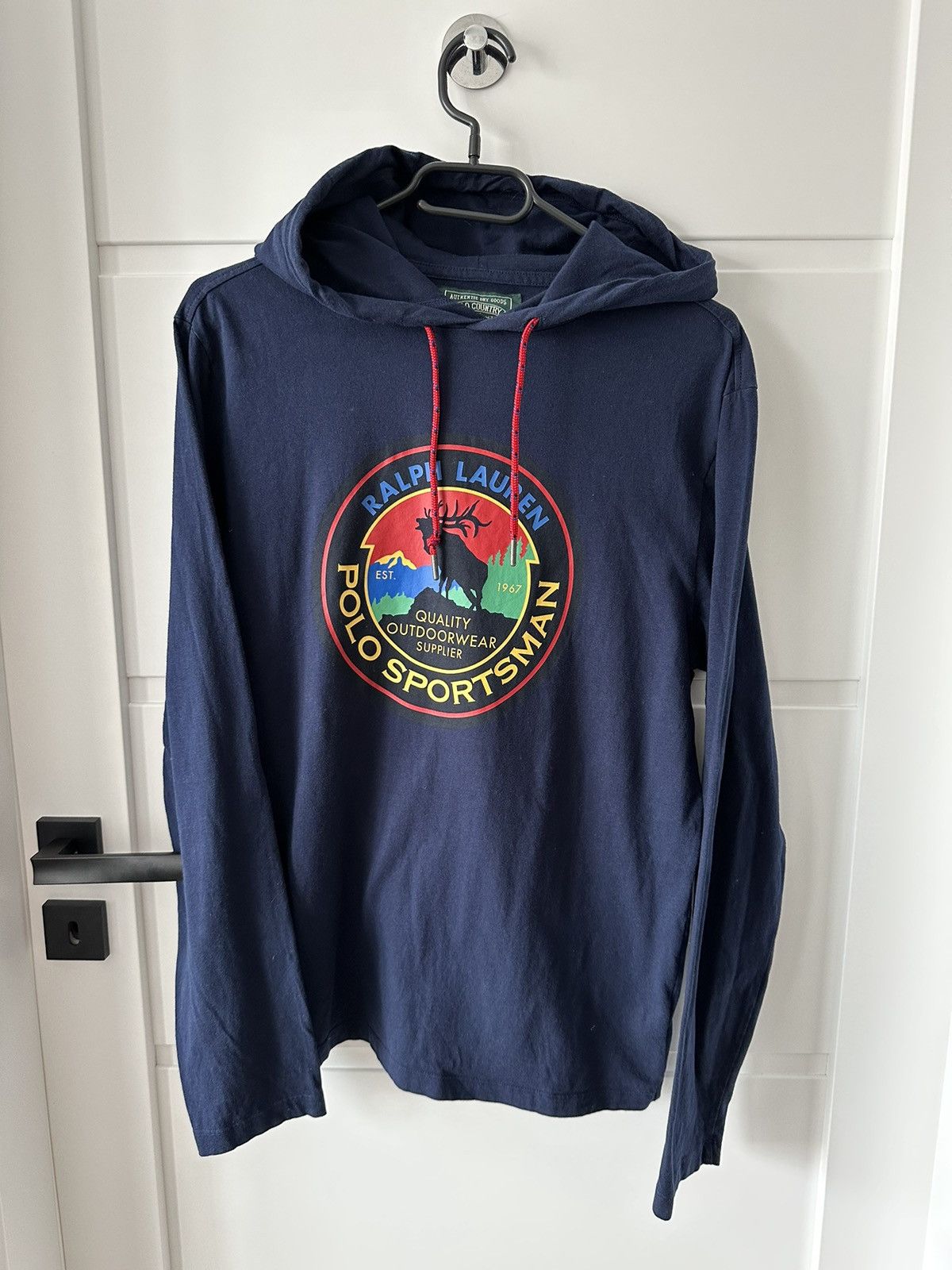 Polo Ralph Lauren Polo Ralph Lauren long sleeve shirt hooded Sportsman Size US S / EU 44-46 / 1 - 1 Thumbnail