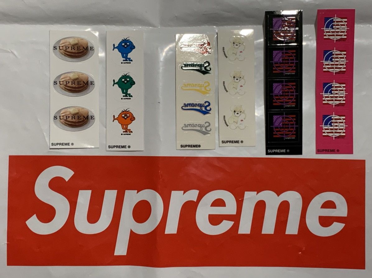 Supreme Supreme Mini Stickers Bundle x 5 Size ONE SIZE - 1 Thumbnail