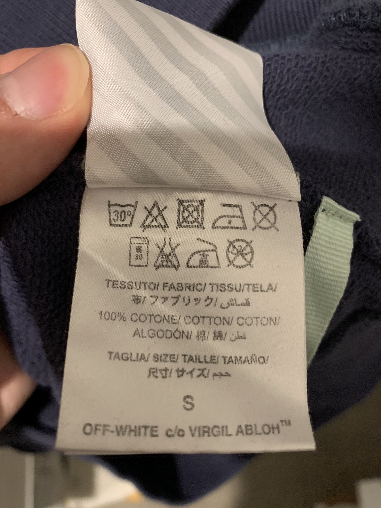 Off-White Off-White Caravaggio Hoddie Size US M / EU 48-50 / 2 - 5 Thumbnail