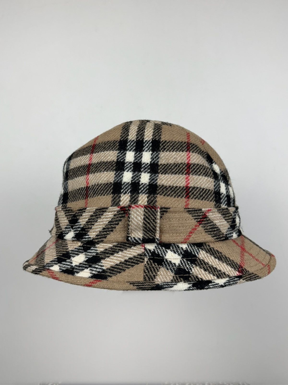 Burberry Vintage wool hat Burberry Nova Check original casual item Size ONE SIZE - 2 Thumbnail