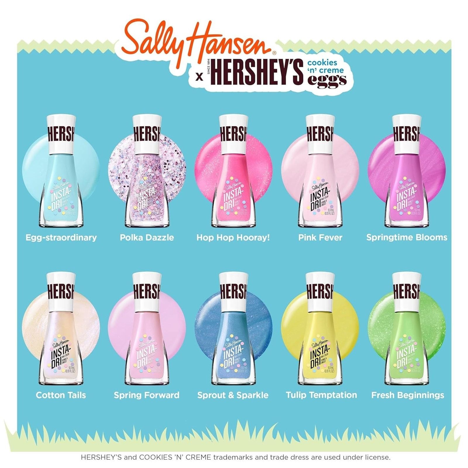 Other Hershey's Cookie 'n' Cream Eggs - 780 - Nail Polish .31oz Size ONE SIZE - 3 Thumbnail