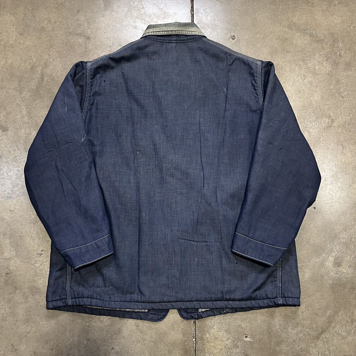 Oshkosh × Vintage Vintage 70s OshKosh B’Gosh Denim Chore Jacket Blanket Lined Size US XL / EU 56 / 4 - 6 Thumbnail