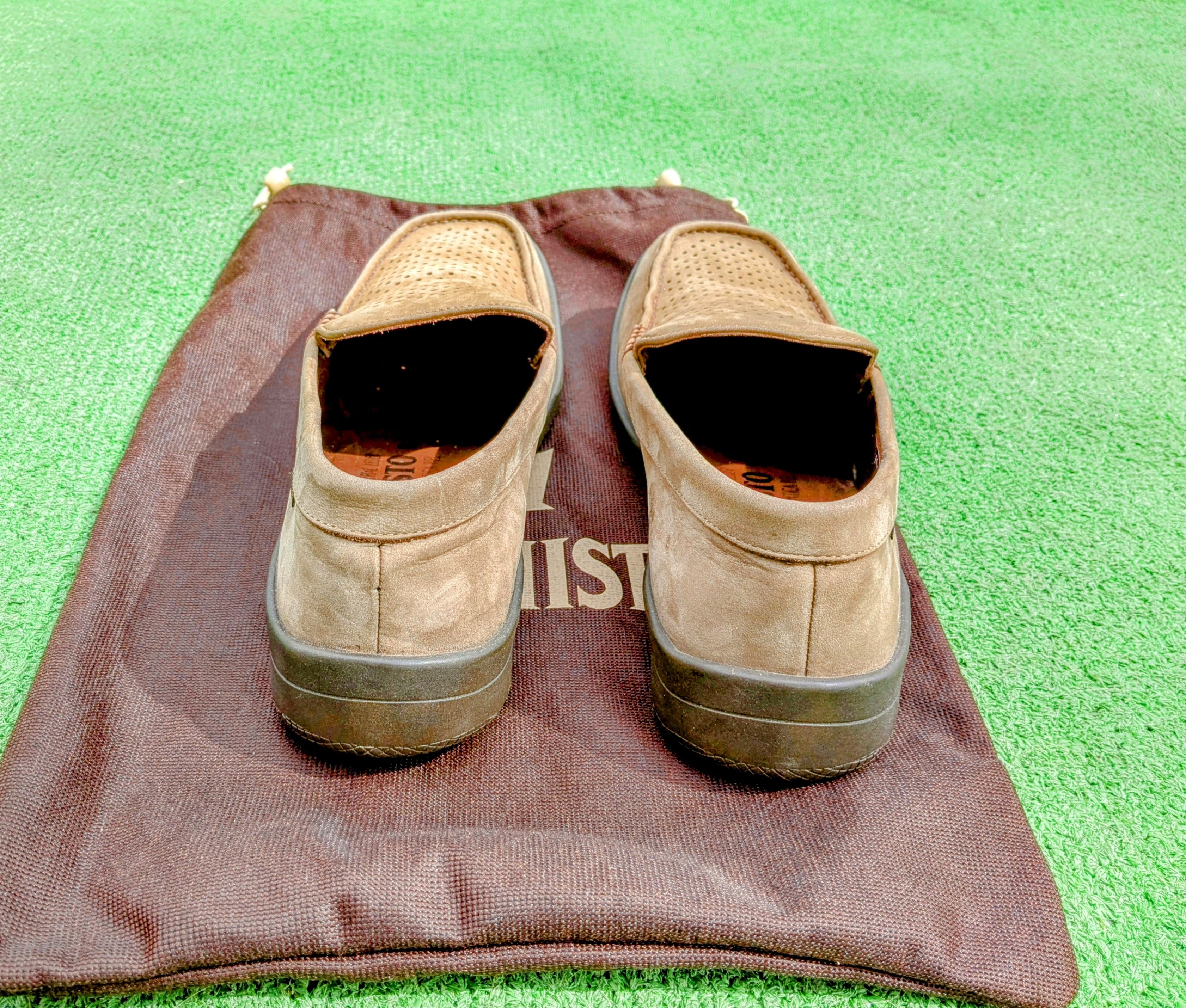 Mephisto Mephisto Algoras Suede Vented Slip-On Moccasins Shoes Size US 7 / EU 40 - 9 Thumbnail