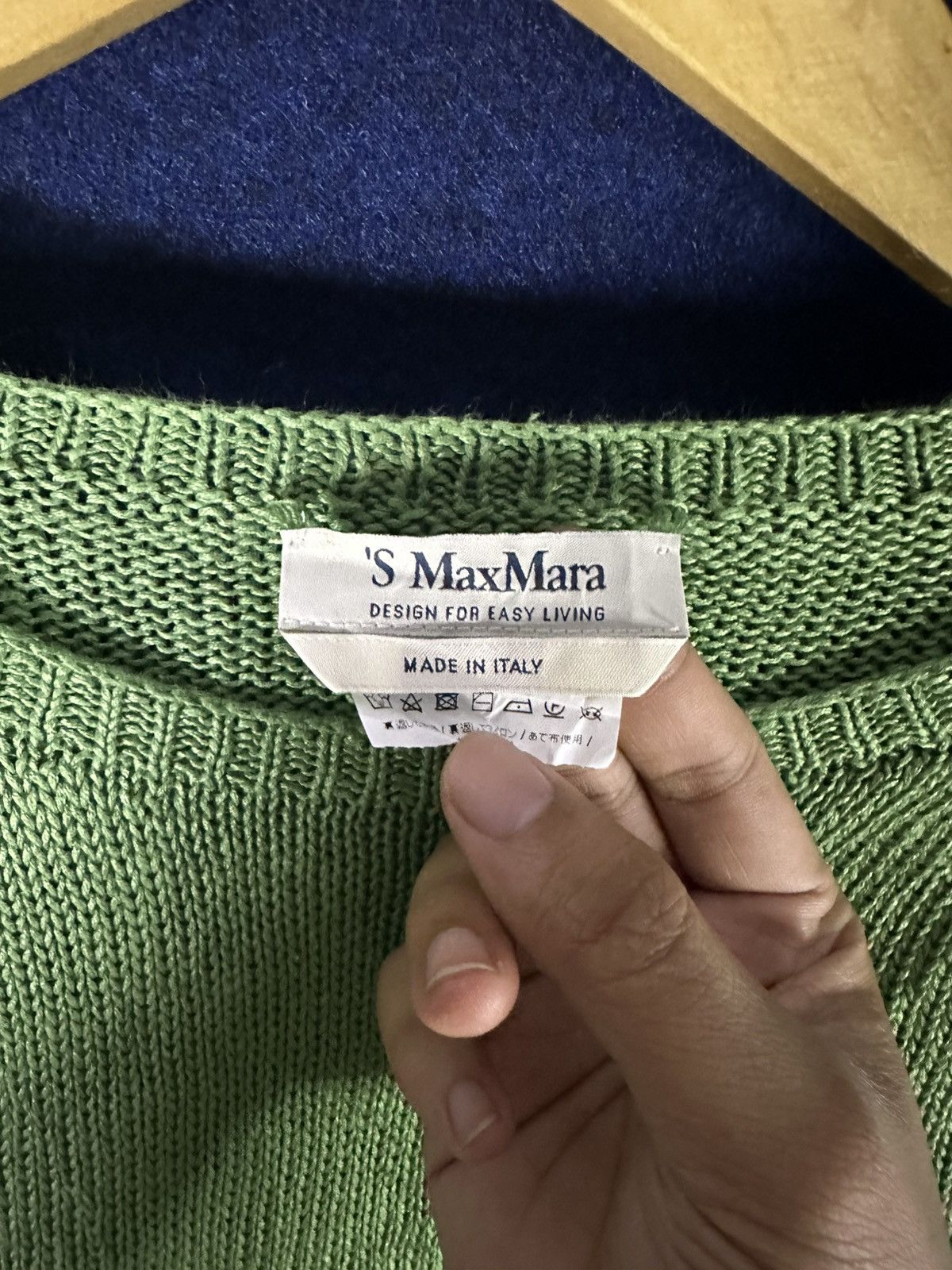 Max Mara Luxury 'S MaxMara See Through Knit Sweater Size L / US 10 / IT 46 - 3 Thumbnail
