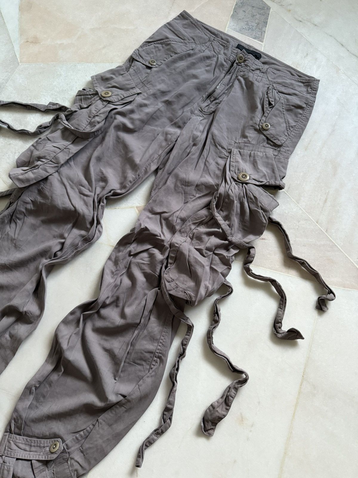 Julius SS09 Julius 7 canon_1 the possesed Cargo bondage pants Size US 32 / EU 48 - 2 Thumbnail