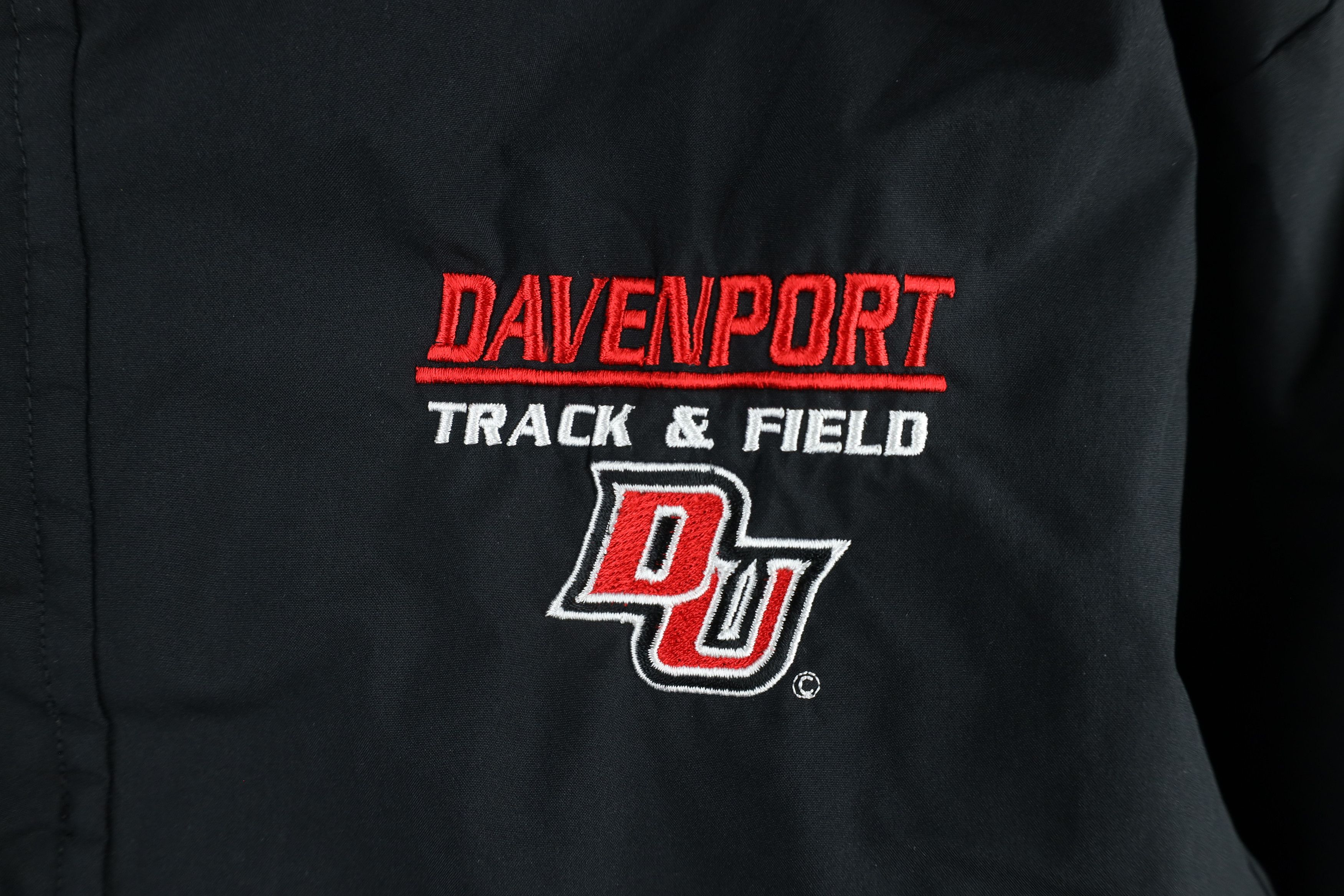 Adidas × Vintage Adidas Davenport University Track and Field Hooded Jacket Size US M / EU 48-50 / 2 - 4 Thumbnail