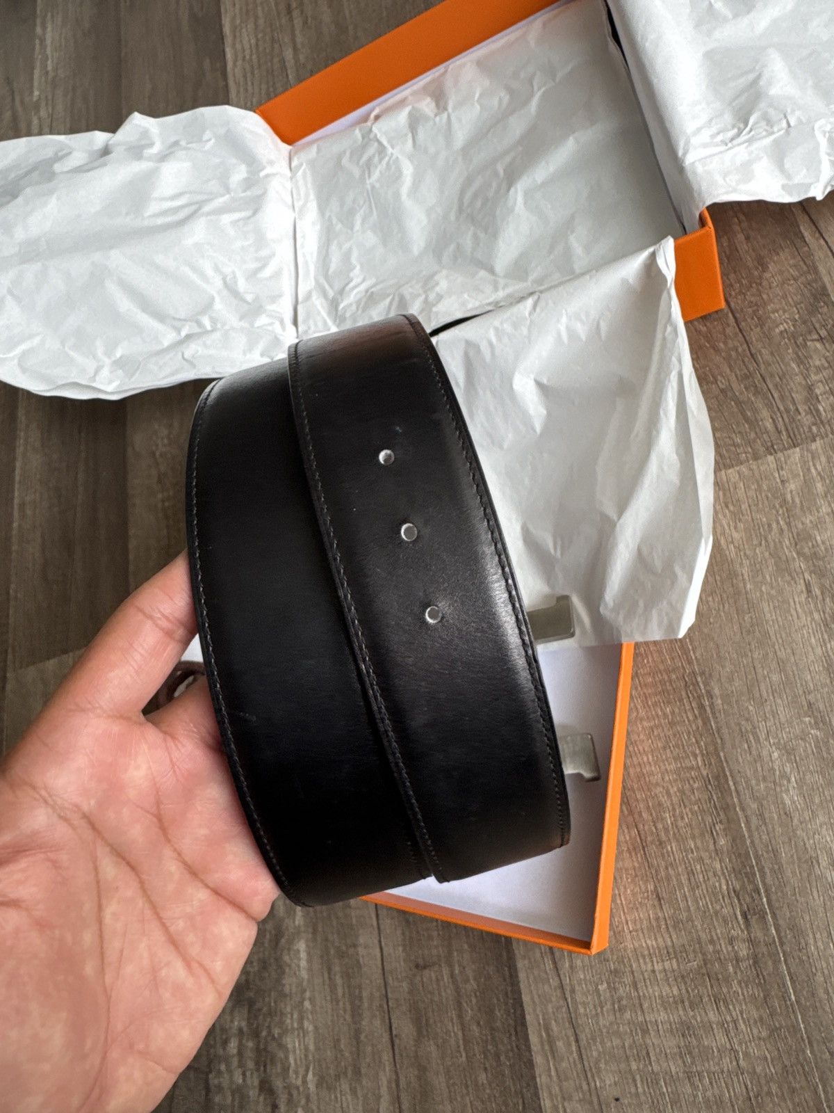 Hermes Hermes belt Size 32 - 2 Thumbnail