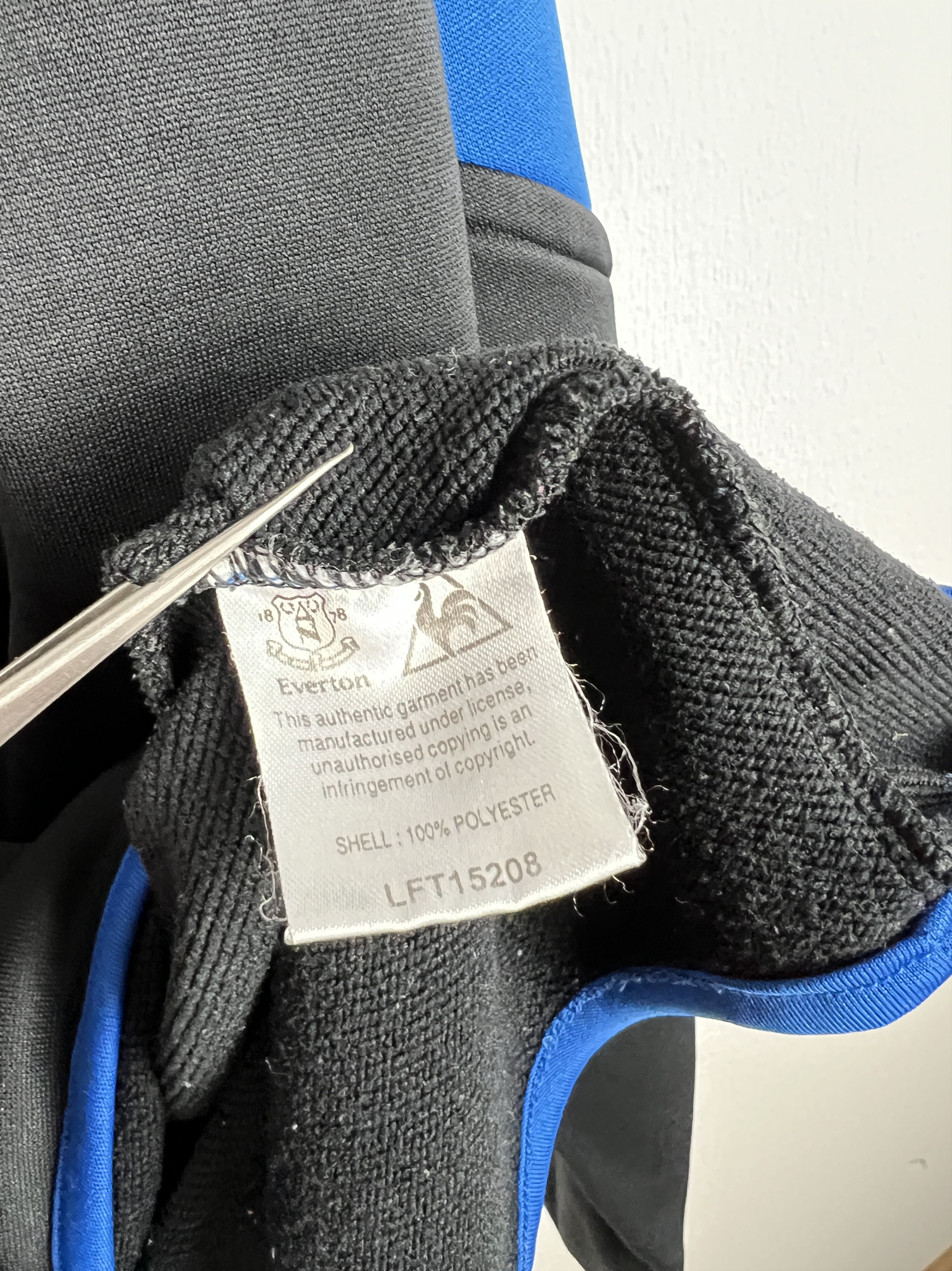 Le Coq Sportif Vintage Everton Football Sweatshirt Soccer Crewneck Track Size US L / EU 52-54 / 3 - 9 Thumbnail