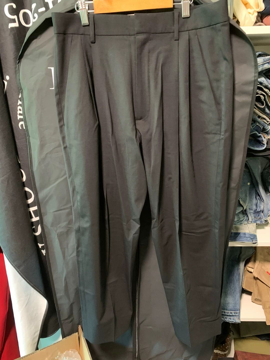Dsquared2 DSQUARED2 New High-Waist Relaxed 9-Cuffed Wool 46 Size US 30 / EU 46 - 1 Thumbnail