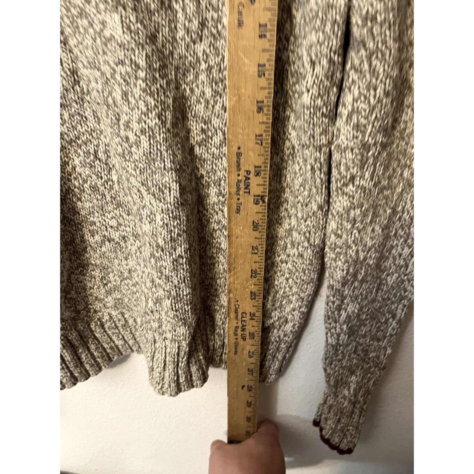 American Eagle Outfitters American Eagle Outfitters Sweater Men's XS Brown and White Athletic Fit Pullover Mens Size US XS / EU 42 / 0 - 4 Thumbnail