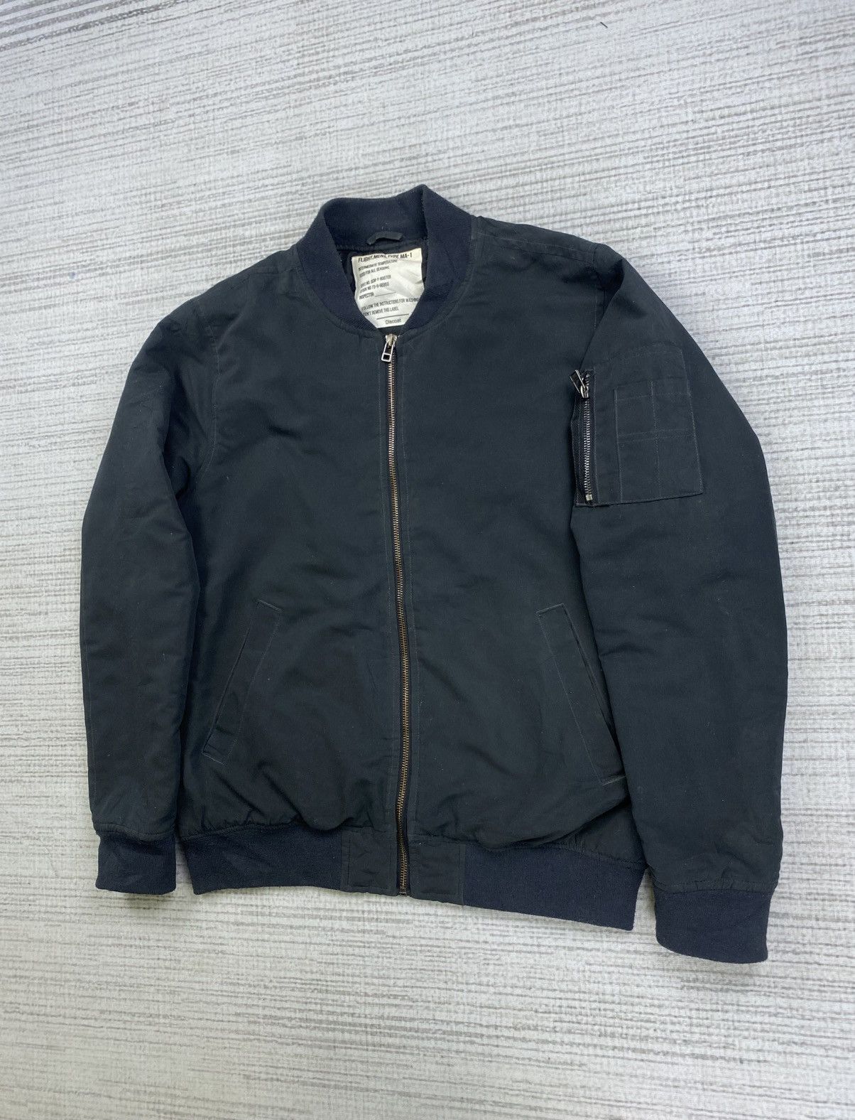 Japanese Brand Discoat Type MA-1 Flight Bomber Jacket Size US M / EU 48-50 / 2 - 4 Thumbnail