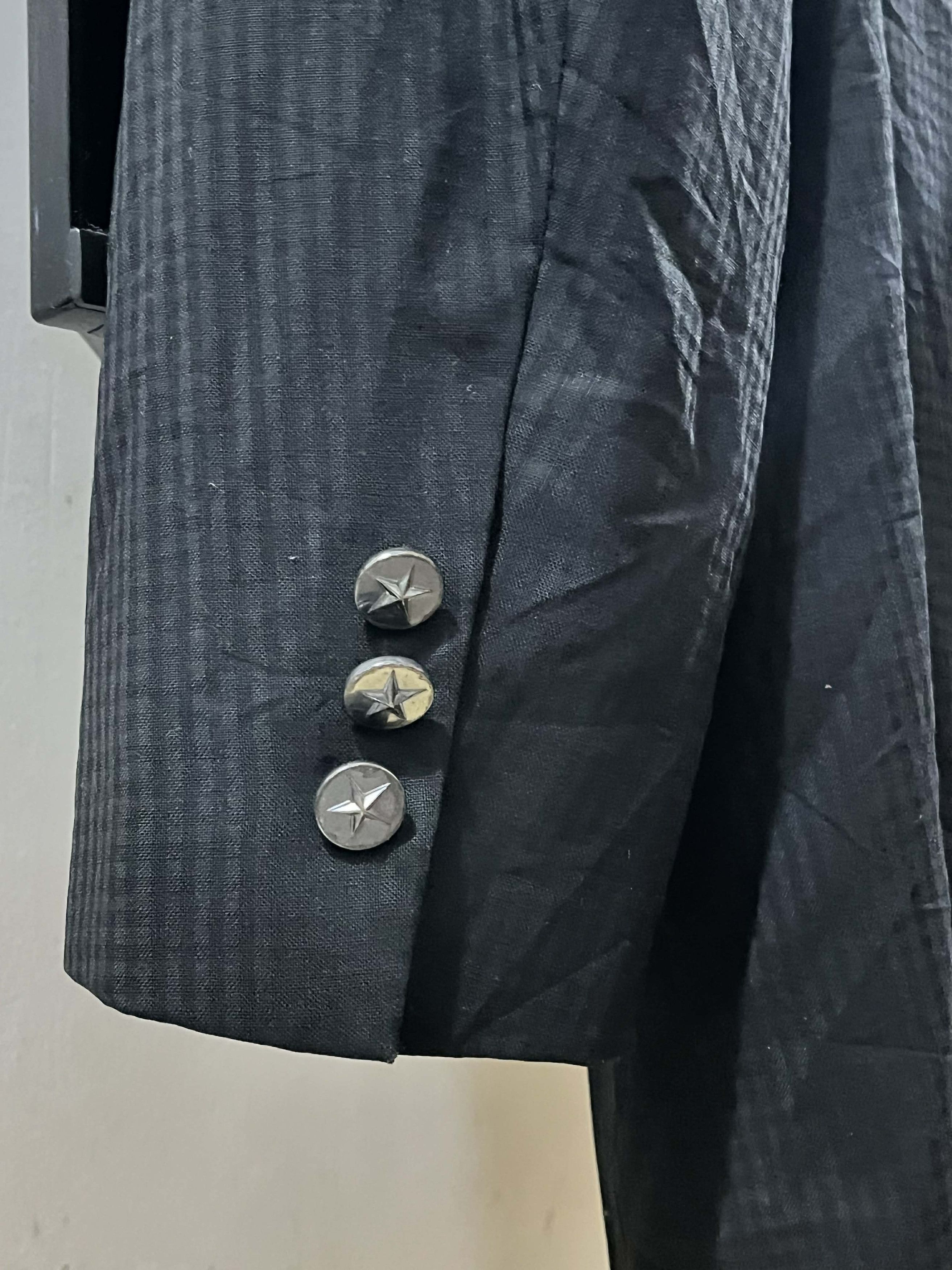 Thierry Mugler Vintage Thierry Mugler 3 star button blazer Size 42L - 5 Thumbnail