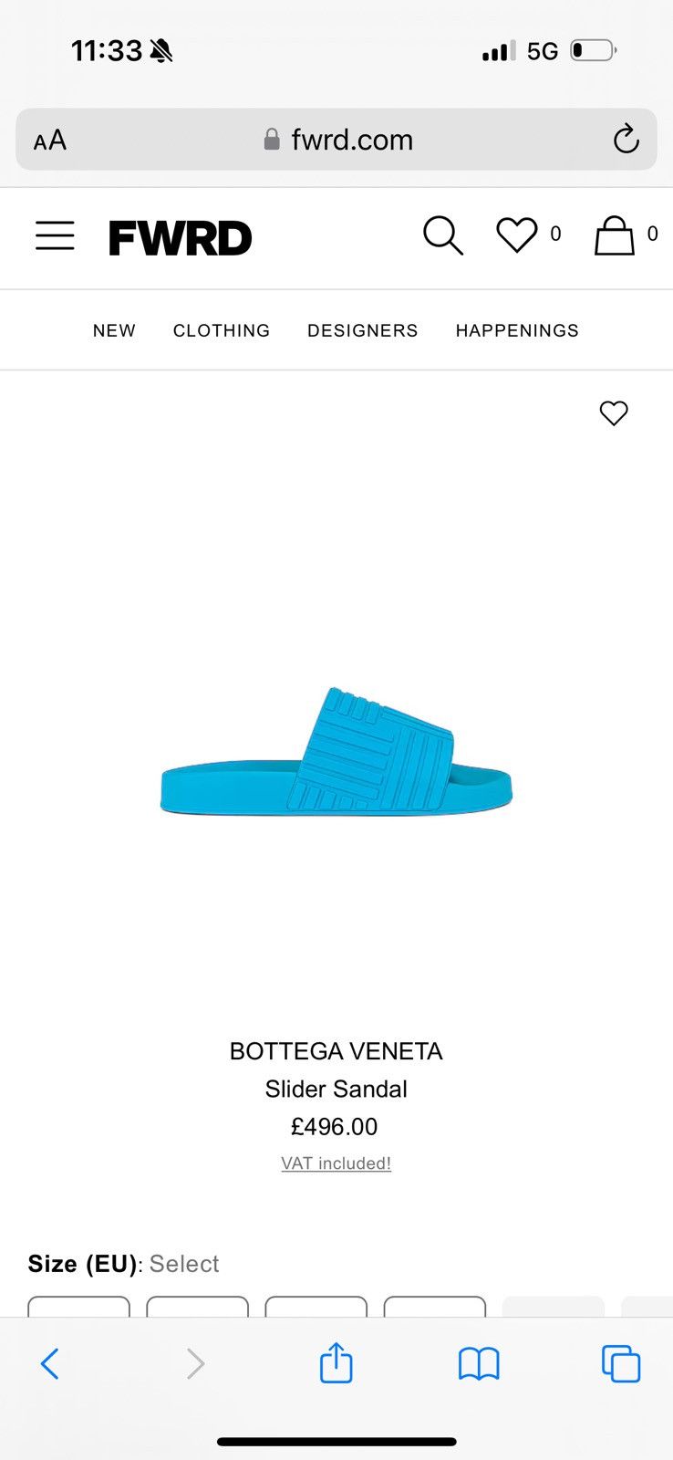Bottega Veneta BOTTEGA VENETA sliders marked size 42 see tape measurements Size US 9 / EU 42 - 16 Thumbnail