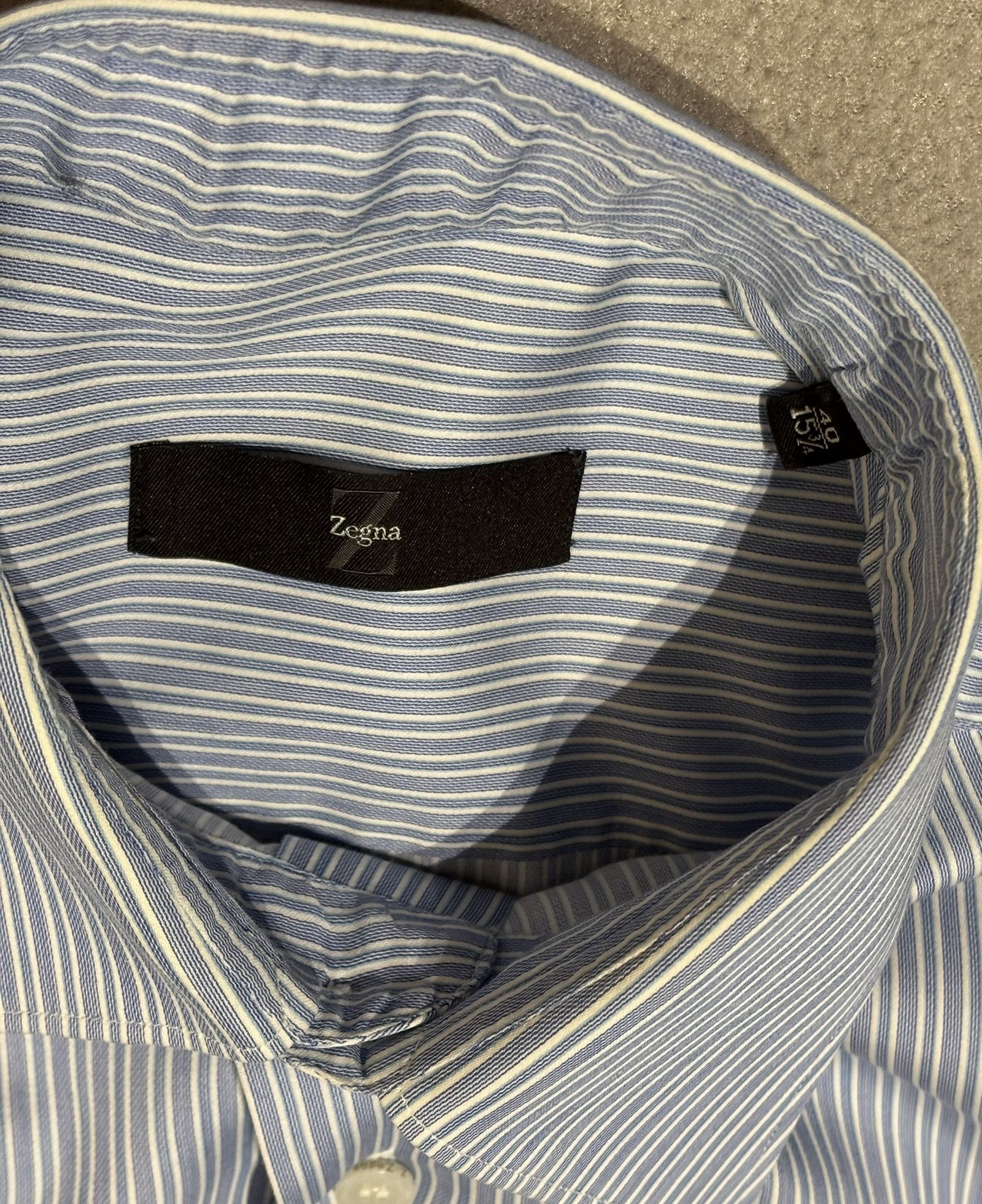 Z Zegna Zegna shirt size 40 Size US M / EU 48-50 / 2 - 16 Thumbnail