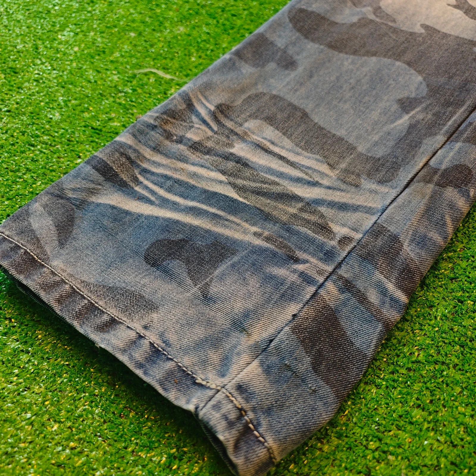 Other Kosmo Lupo Jeans Mens 32x32 Blue Straight acid overdye wash Size US 32 / EU 48 - 4 Thumbnail