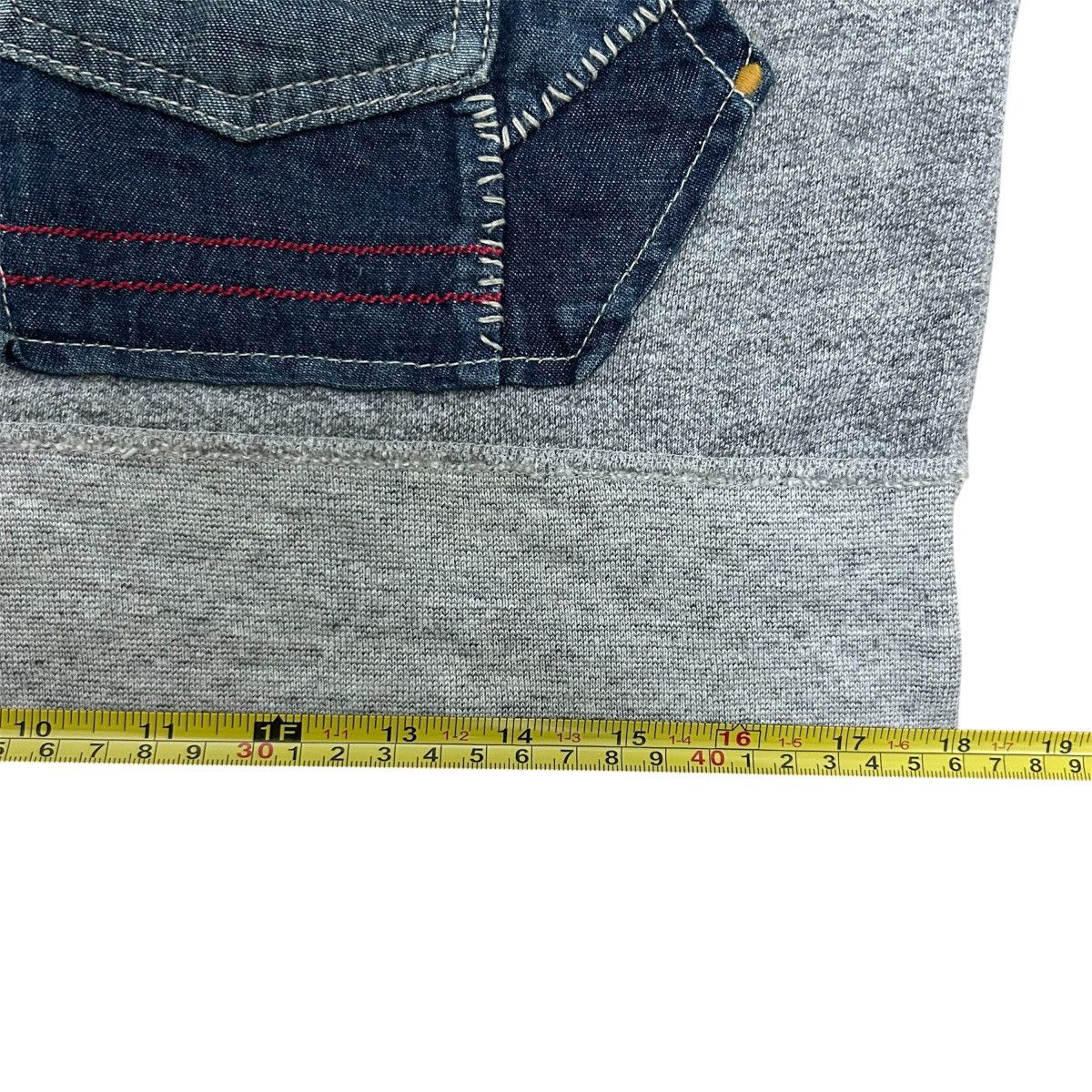 Japanese Brand Vintage Japanese Cube Sugar Workwear Patches Pockets Hoodie Size US M / EU 48-50 / 2 - 7 Thumbnail