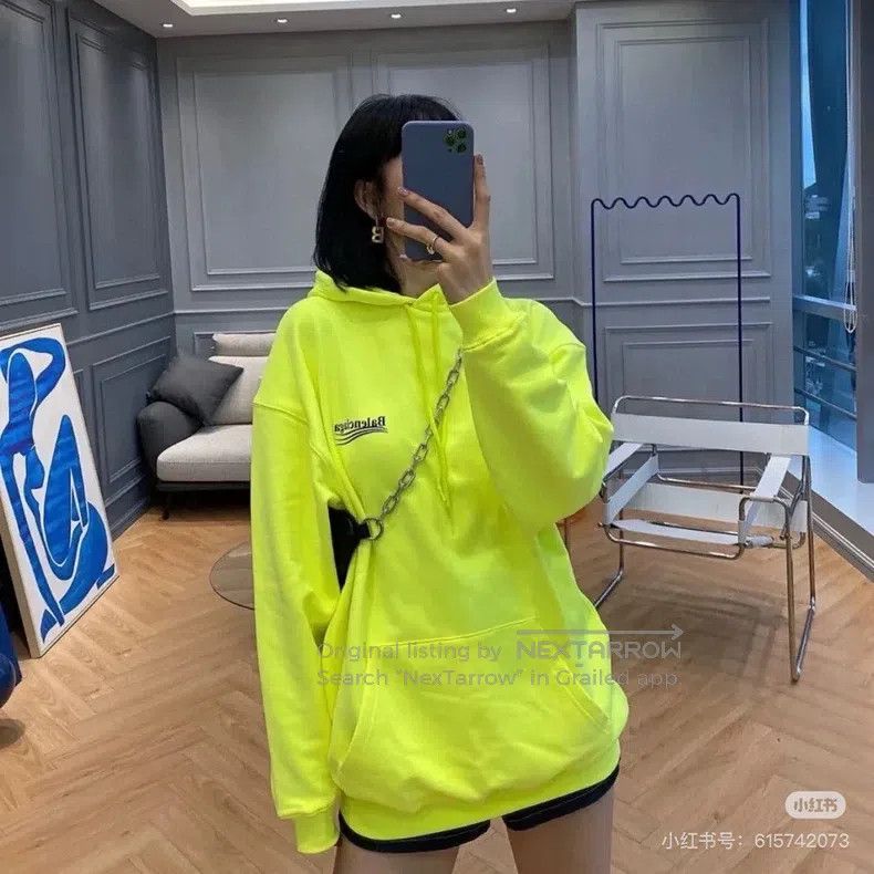 Balenciaga Balenciaga Classic Cola Circle Hoodie Size US XS / EU 42 / 0 - 8 Thumbnail