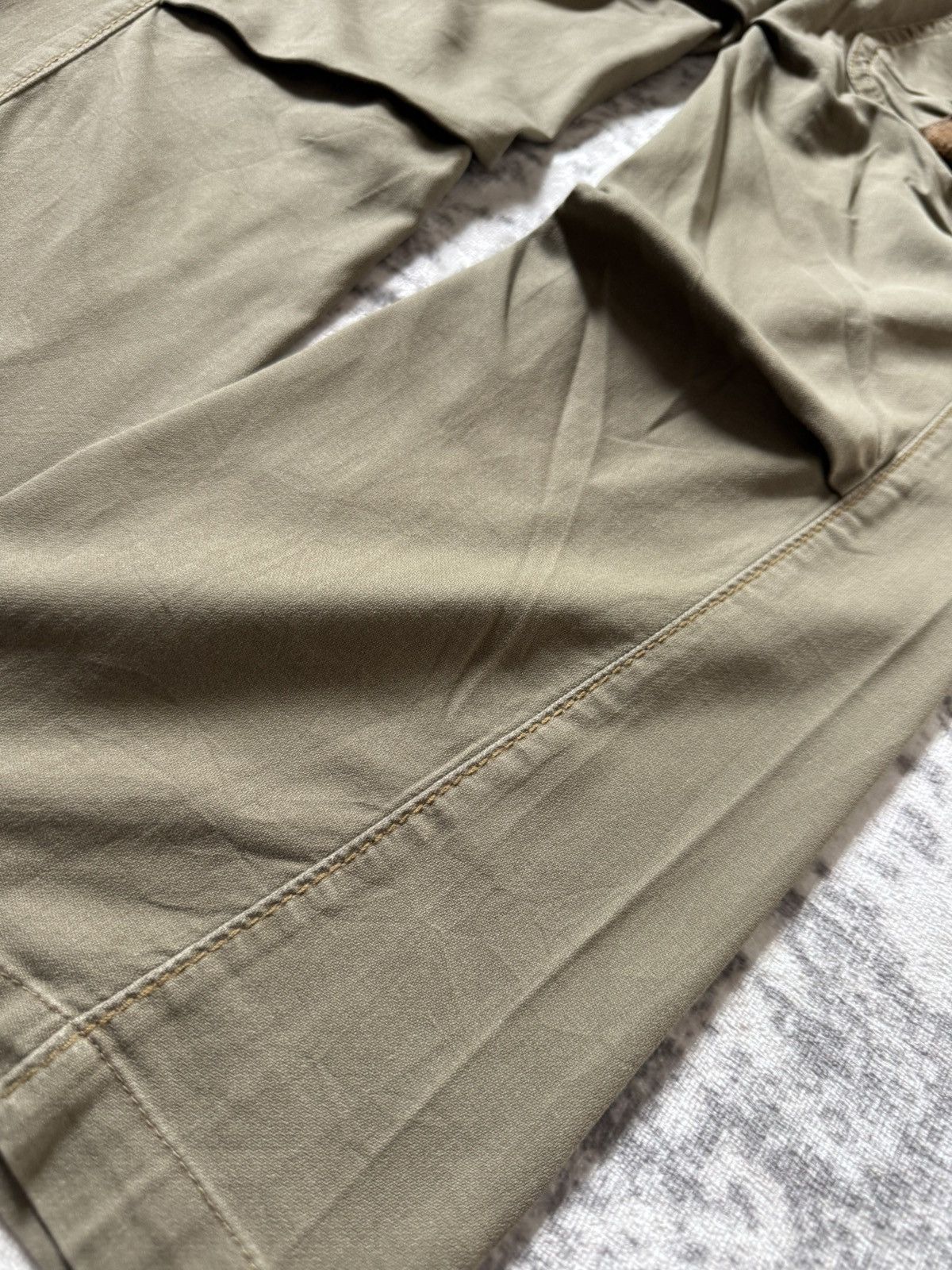 Edwin Edwin XV Bush Pocket Spiral Leg Linen Cargo Pants Size US 32 / EU 48 - 8 Thumbnail