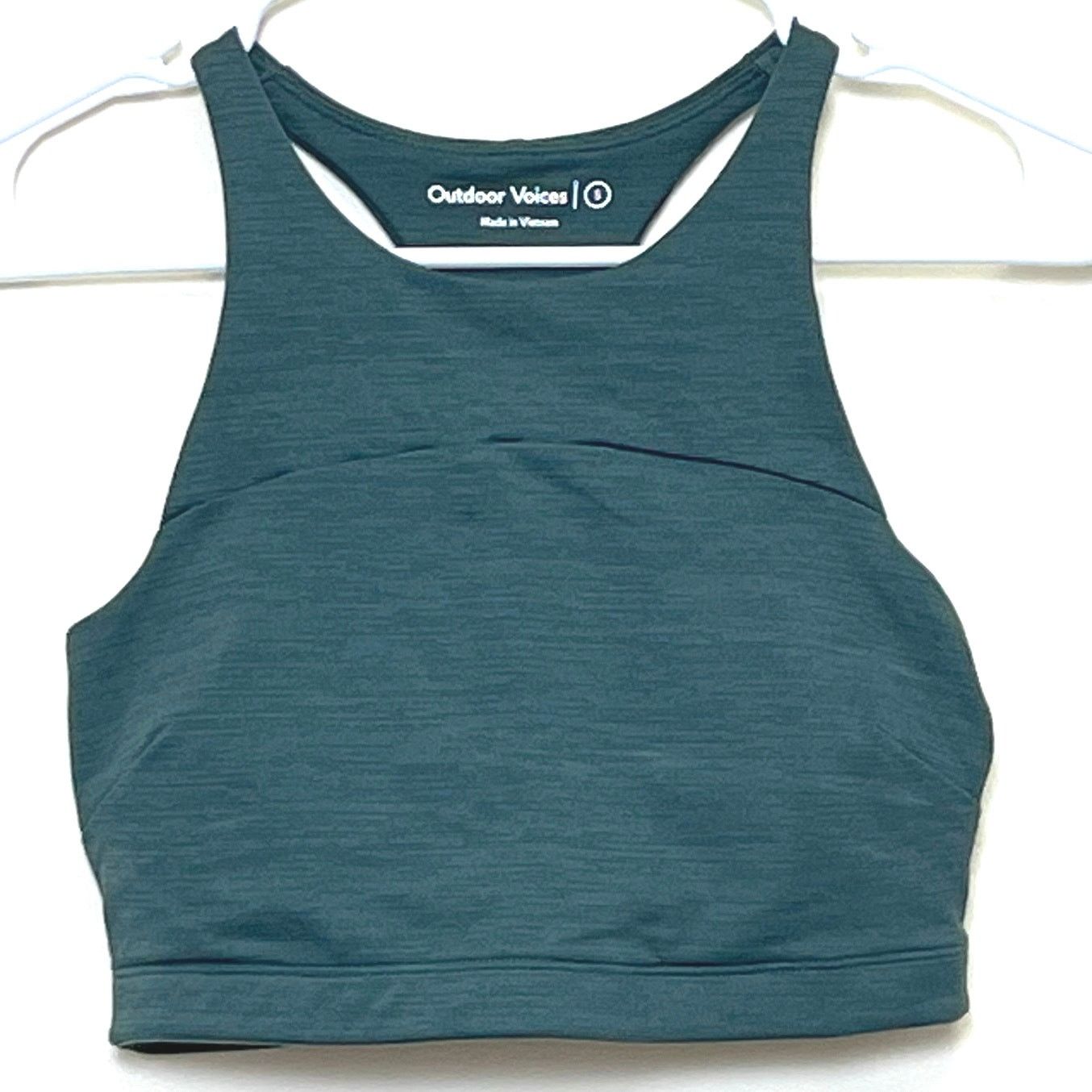 Outdoor Voices Outdoor Voices TechSweat Sports Bra Top Evergreen Size Small Size S / US 4 / IT 40 - 1 Thumbnail