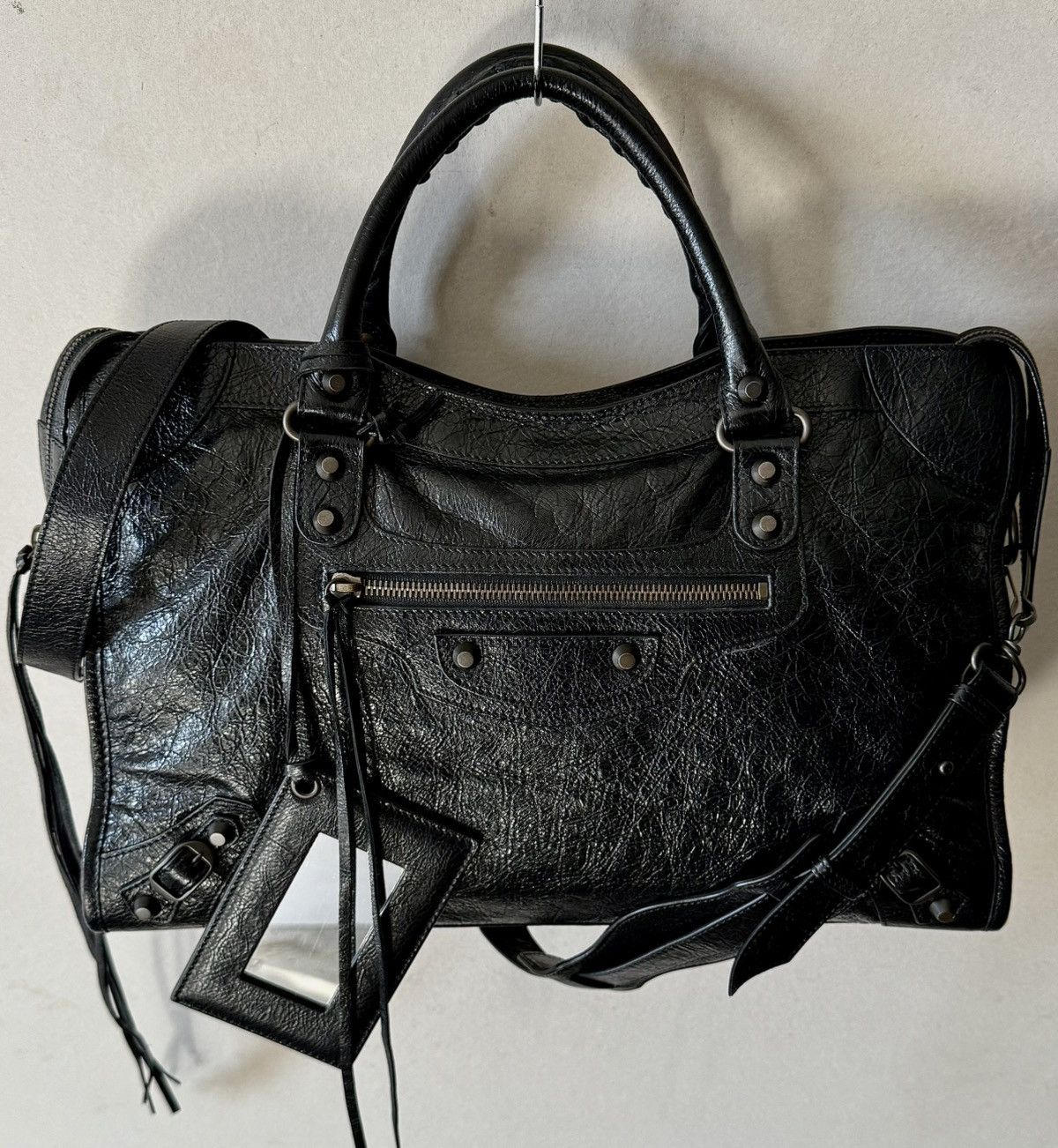 Balenciaga Balenciaga - SS19/22 - Classic Le City Motorcycle - Lambskin Size ONE SIZE - 3 Thumbnail