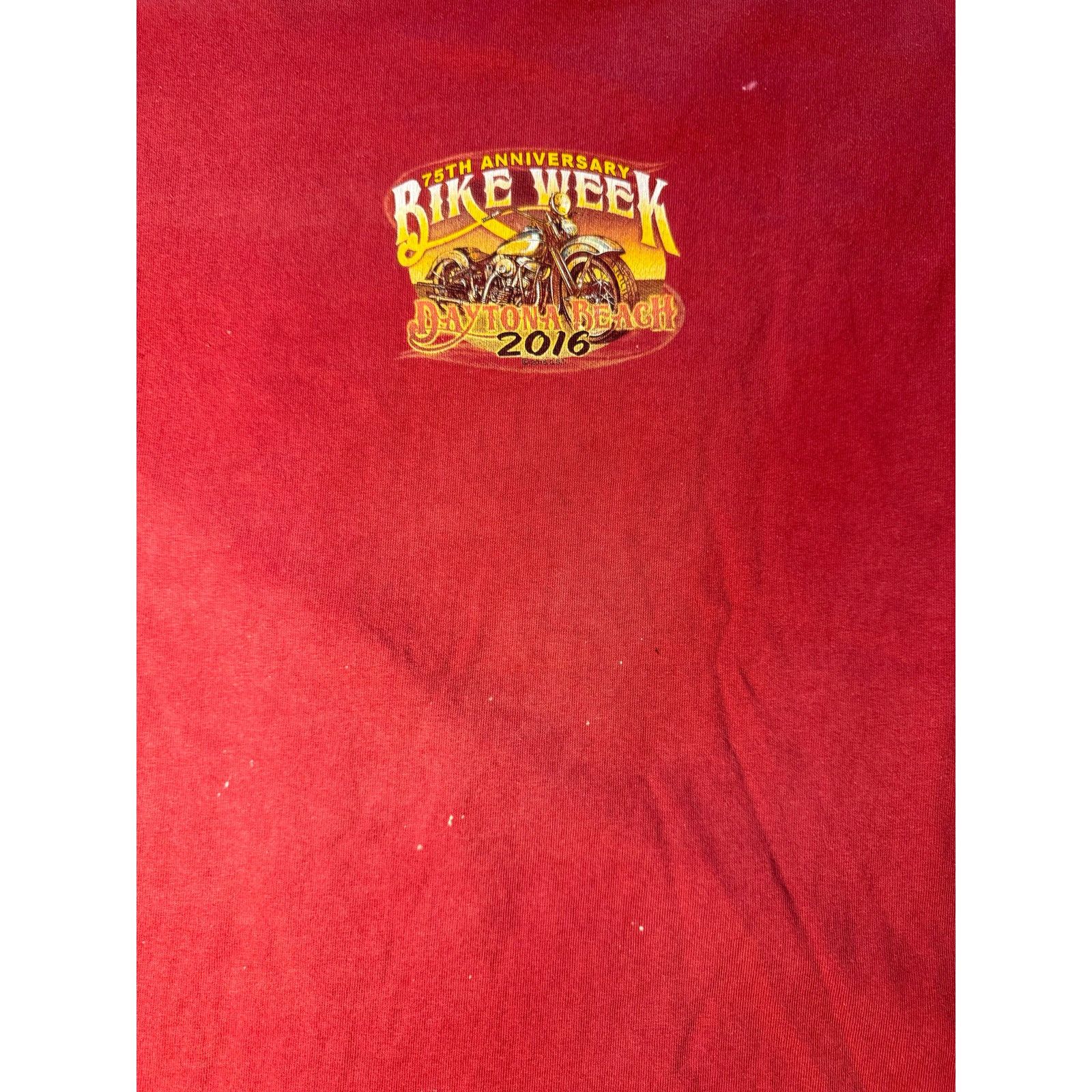 American Apparel Bike Week 2016 75th Daytona Florida Shirt Size US L / EU 52-54 / 3 - 3 Thumbnail