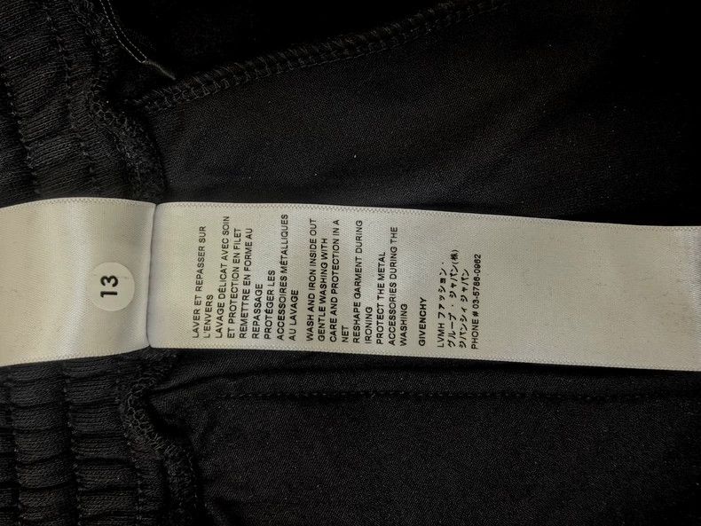 Givenchy Givenchy Size LBlack Sweatpants 2506-Nextarrow Size US 31 - 8 Thumbnail