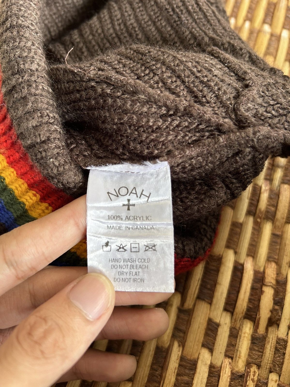 Noah NOAH Multicolour Beanie Hats Size ONE SIZE - 4 Thumbnail