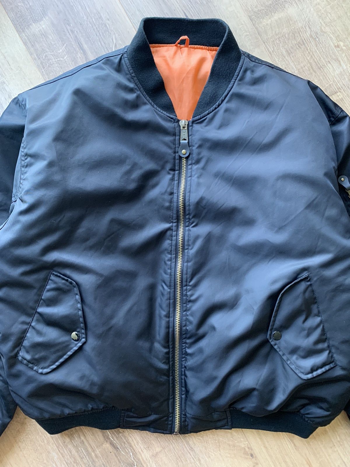 Other Vintage MA-1 Flyer’s Reversible Bomber jacket Size US XL / EU 56 / 4 - 3 Thumbnail