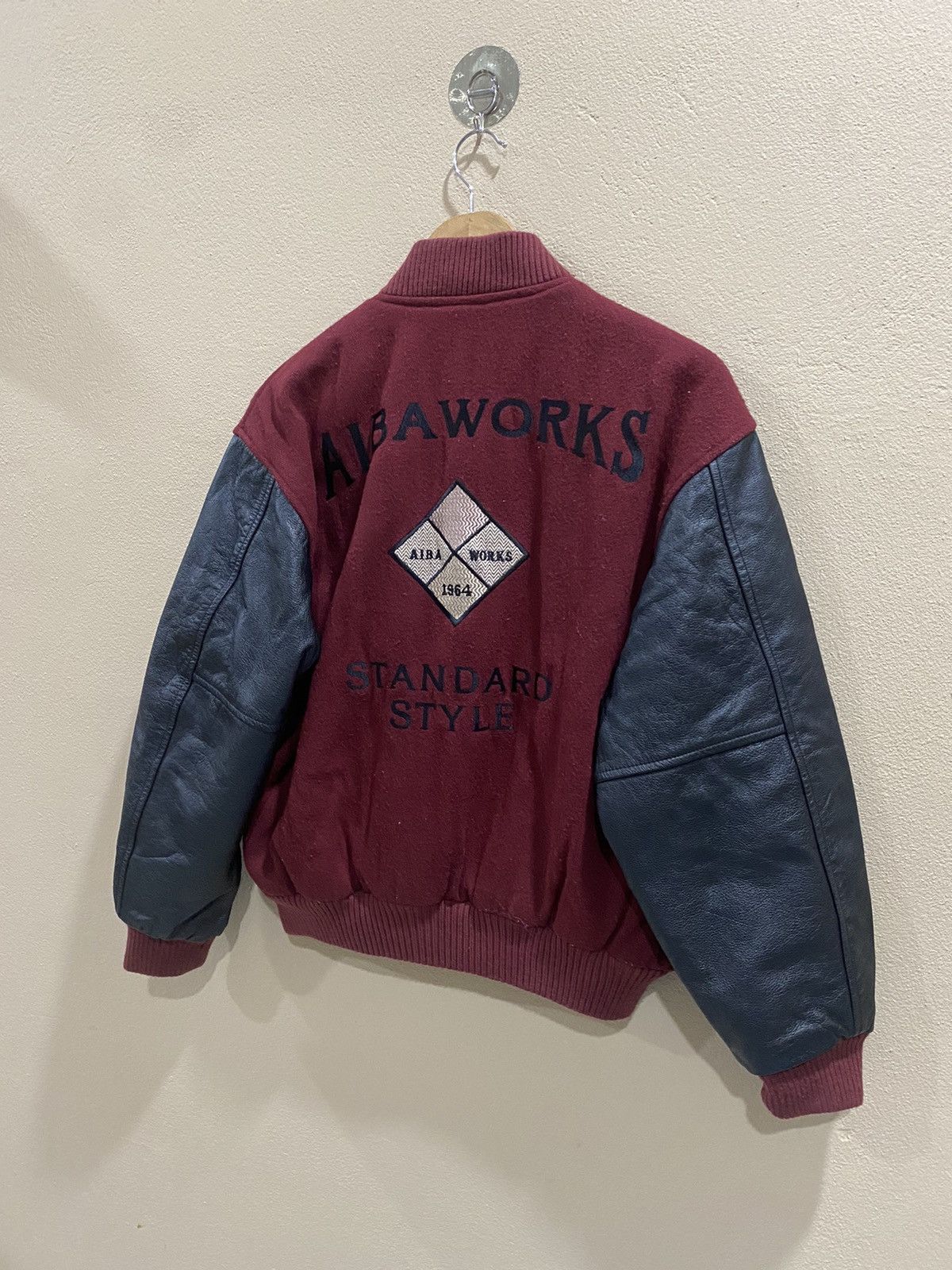 Vintage RARE VINTAGE AIBA WORKS VARSITY JACKET Size US S / EU 44-46 / 1 - 3 Thumbnail