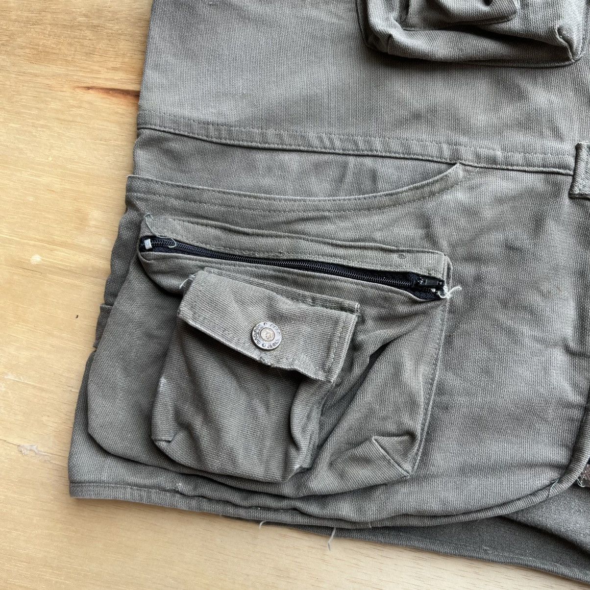 Moleskine GERMANY MILITARY VINTAGE MOLESKINE REWORK VEST JACKET Size US L / EU 52-54 / 3 - 3 Thumbnail