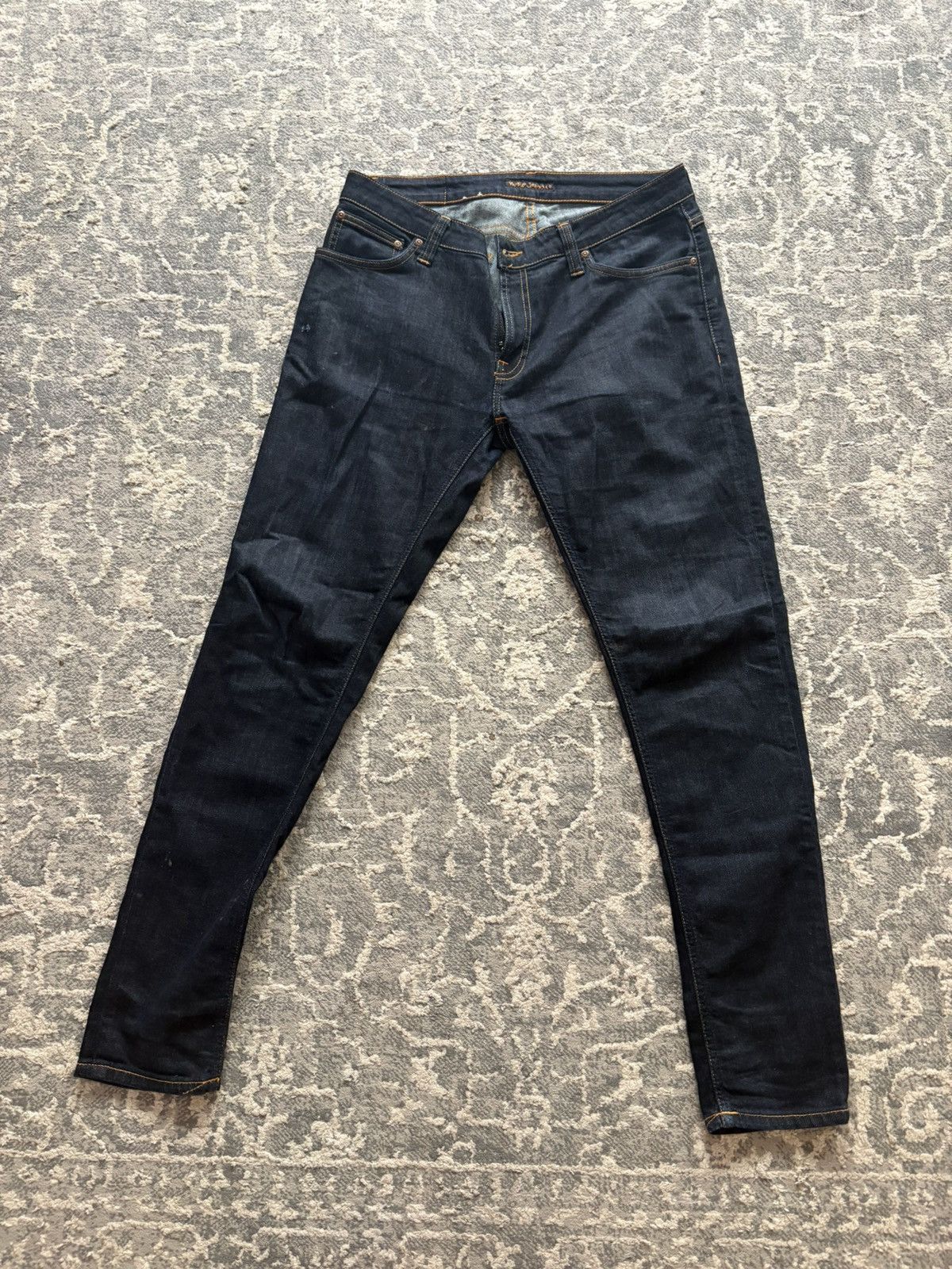 Nudie Jeans Nudie Jeans Skinny Lin Raw Denim Size US 34 / EU 50 - 1 Thumbnail