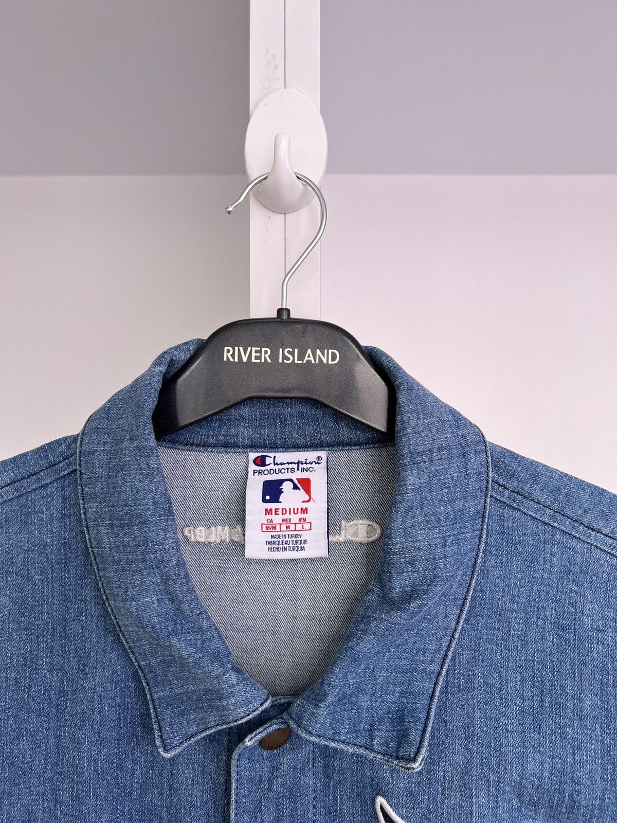 Champion × MLB × Vintage Vintage Champion Detroit Tigers MLBP jeans Button Up Shirt Size US M / EU 48-50 / 2 - 9 Thumbnail