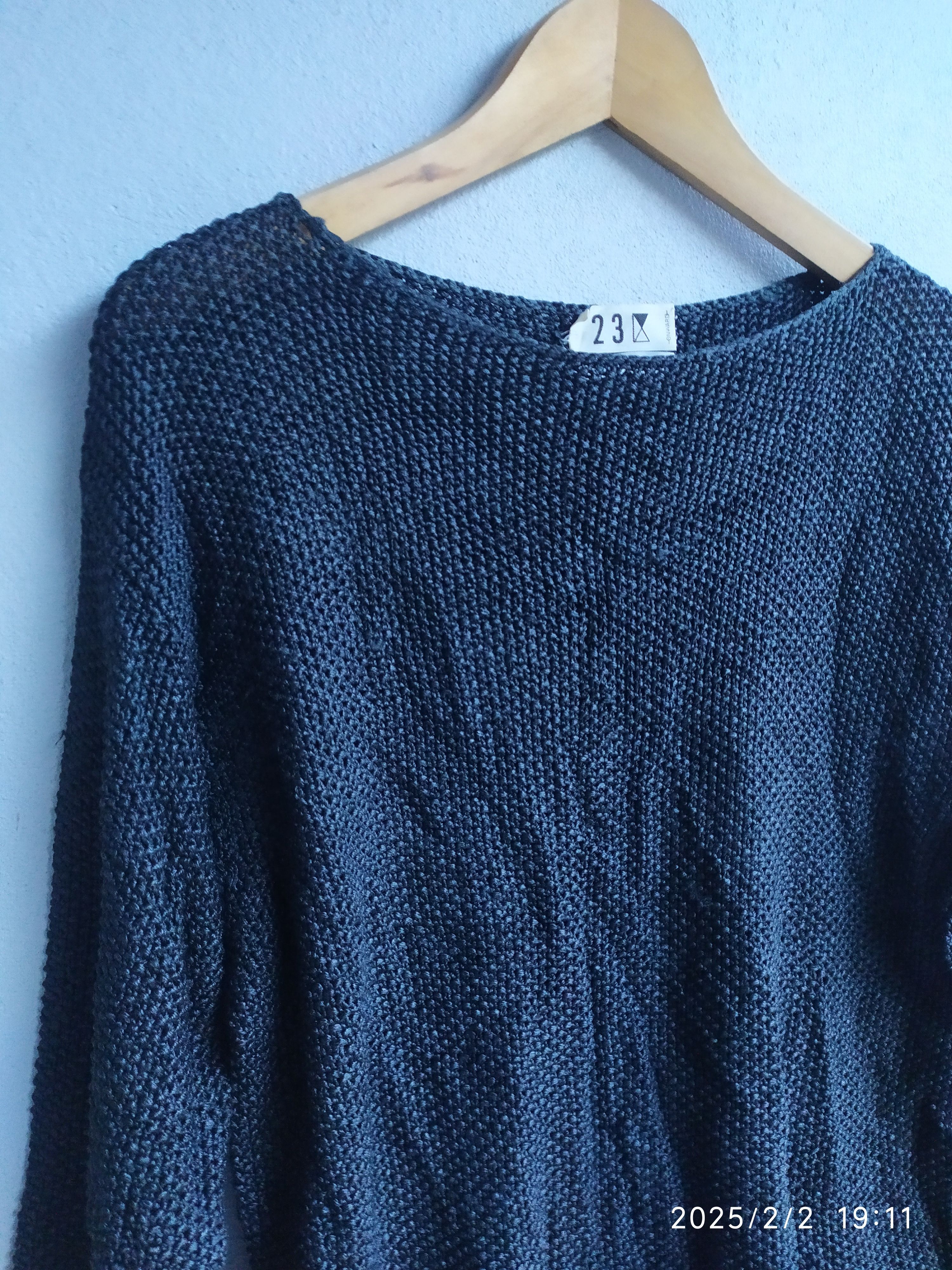 If Six Was Nine × Japanese Brand × Le Grande Bleu (L.G.B.) Japanese 23 Homme Hand made knit ifsix Lgb Size US L / EU 52-54 / 3 - 6 Thumbnail