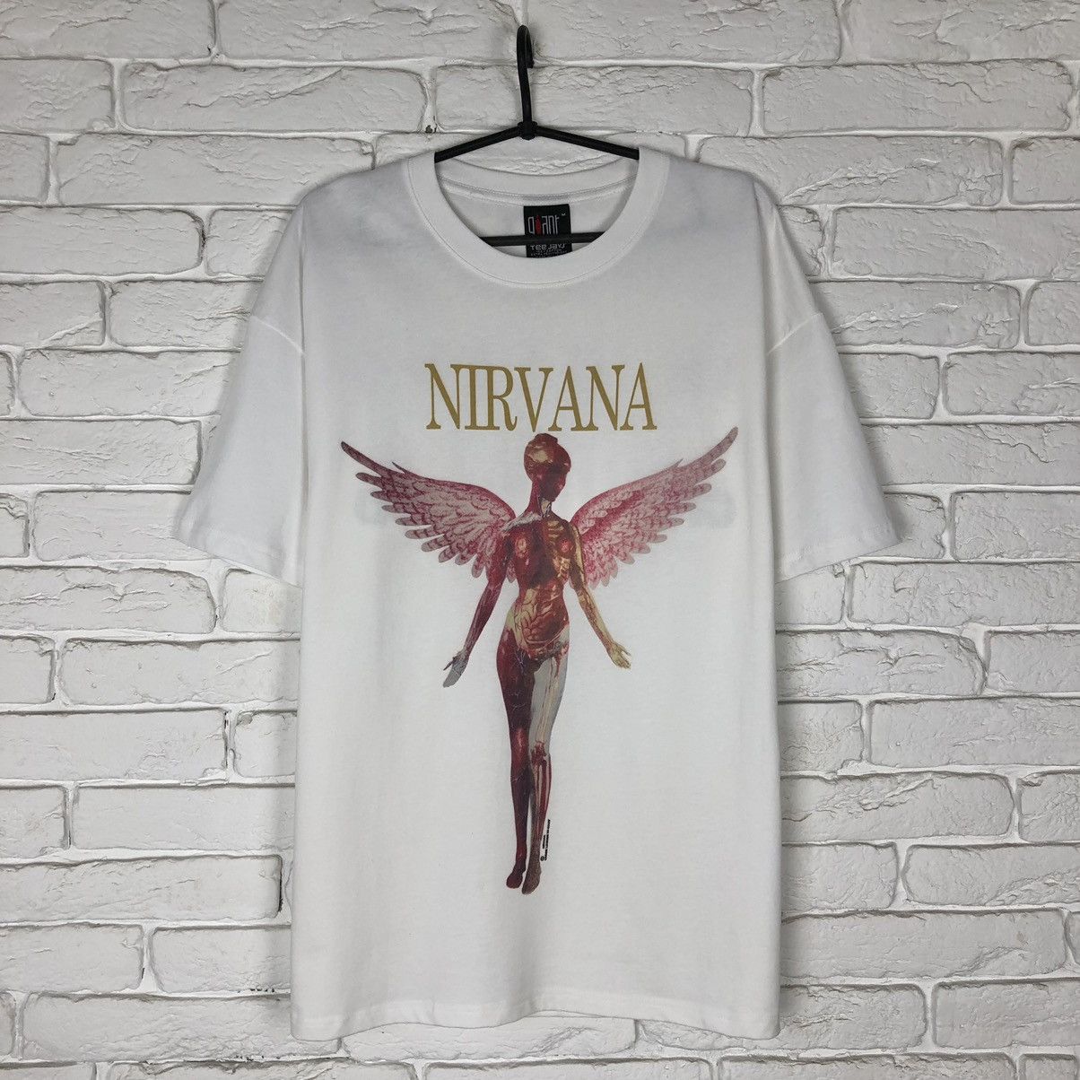 Band Tees Nirvana In Utero 90’s Reprint not vintage tee t shirt Size US L / EU 52-54 / 3 - 1 Thumbnail