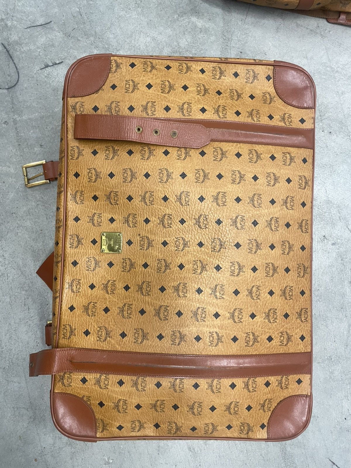MCM MCM Vintage Suitcase Size ONE SIZE - 1 Thumbnail