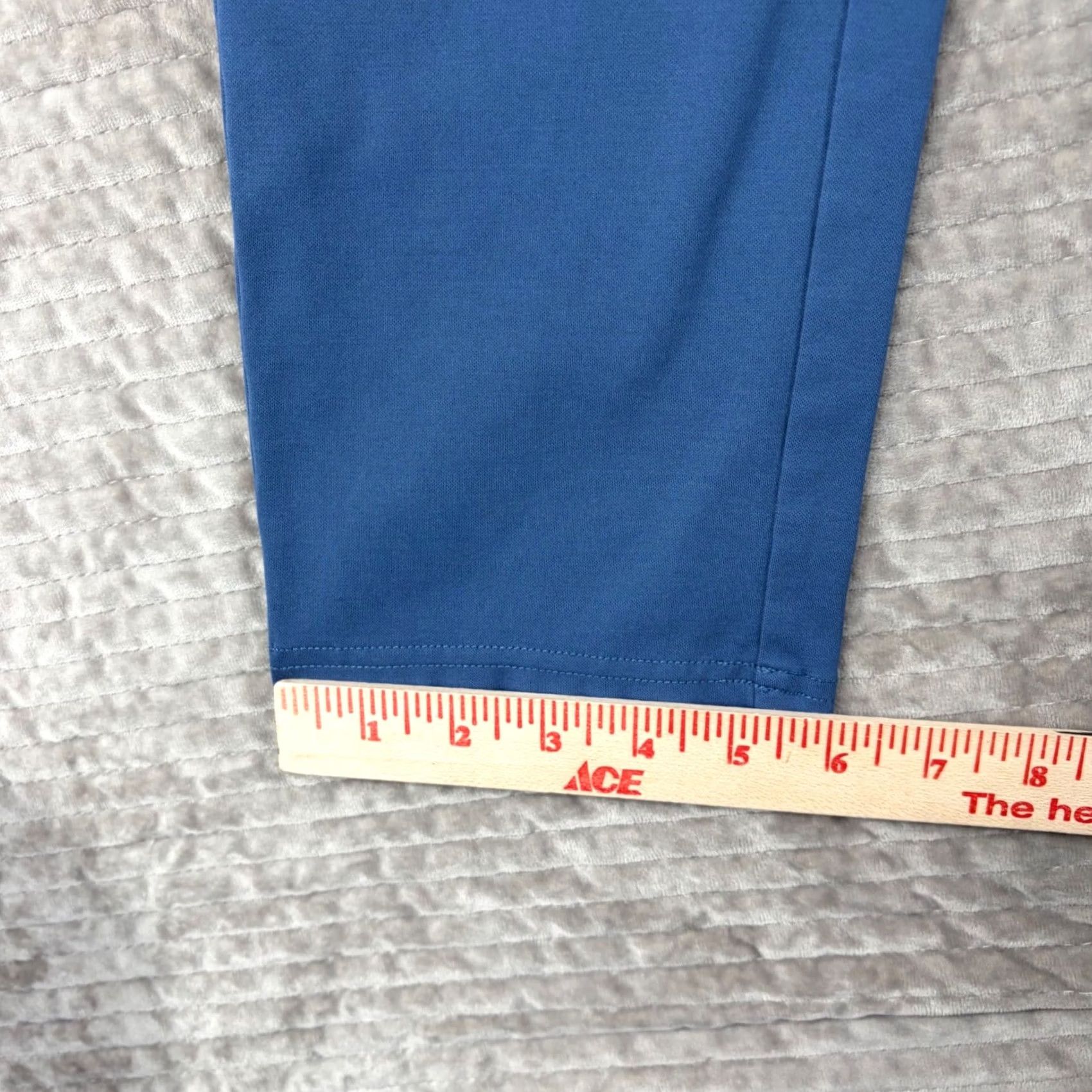 Vintage BYLT Chino Pants 33 Mens Slim Everyday Pant 2.0 Blue Tapered 5-Pocket Business Casual Workwear Size US 33 - 3 Thumbnail