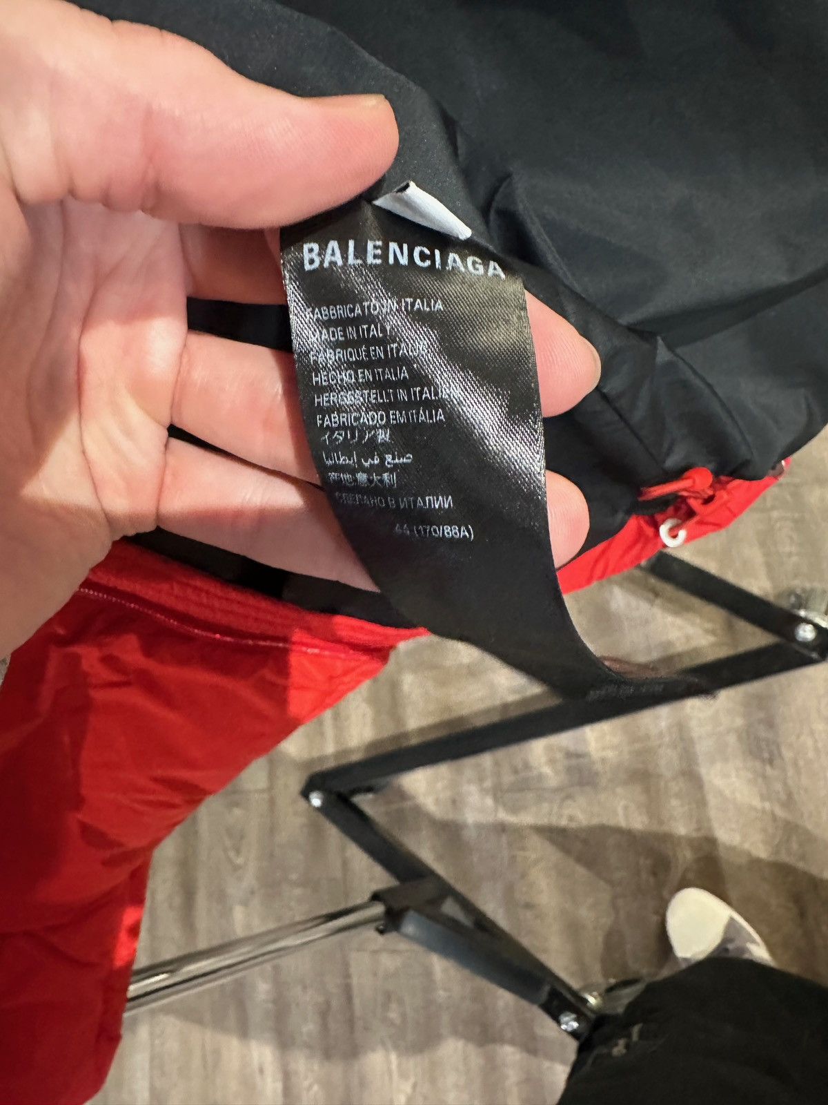 Balenciaga Balenciaga 3B Red Puffer Size 44 Size US S / EU 44-46 / 1 - 7 Thumbnail