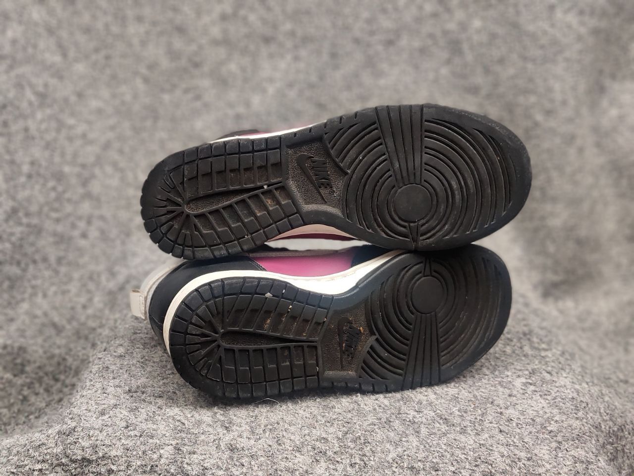 Nike Nike Dunk High Black Summit Rosewood Leather Sneakers Shoes Size US 7 / IT 37 - 14 Thumbnail