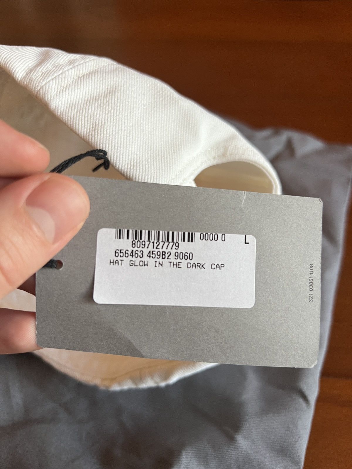 Balenciaga Balenciaga Glow in the Dark Cap - Size L (59cm) Size ONE SIZE - 3 Thumbnail